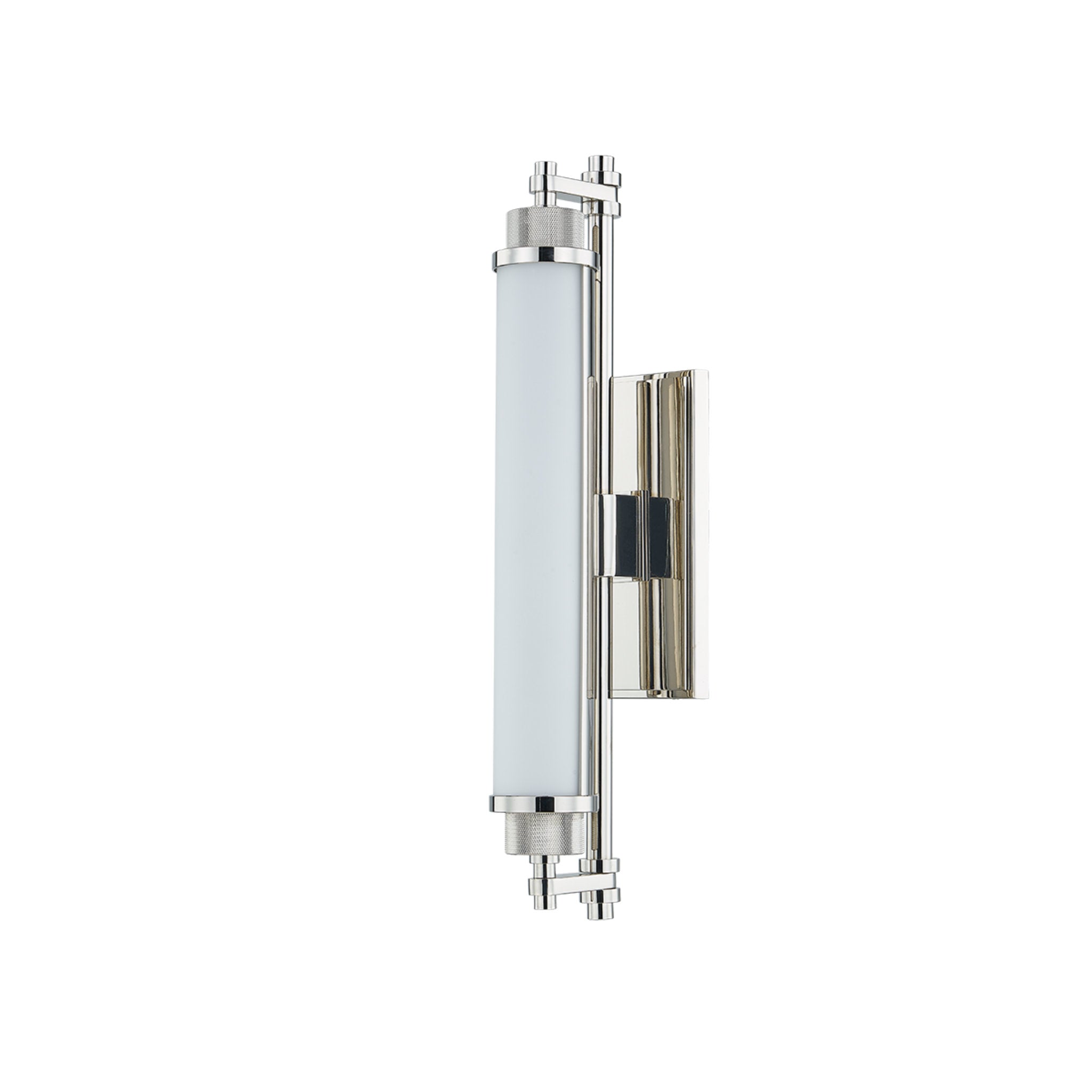 Plandome 1-Light Bath and Vanity in Polished Nickel 4.25W x 18H