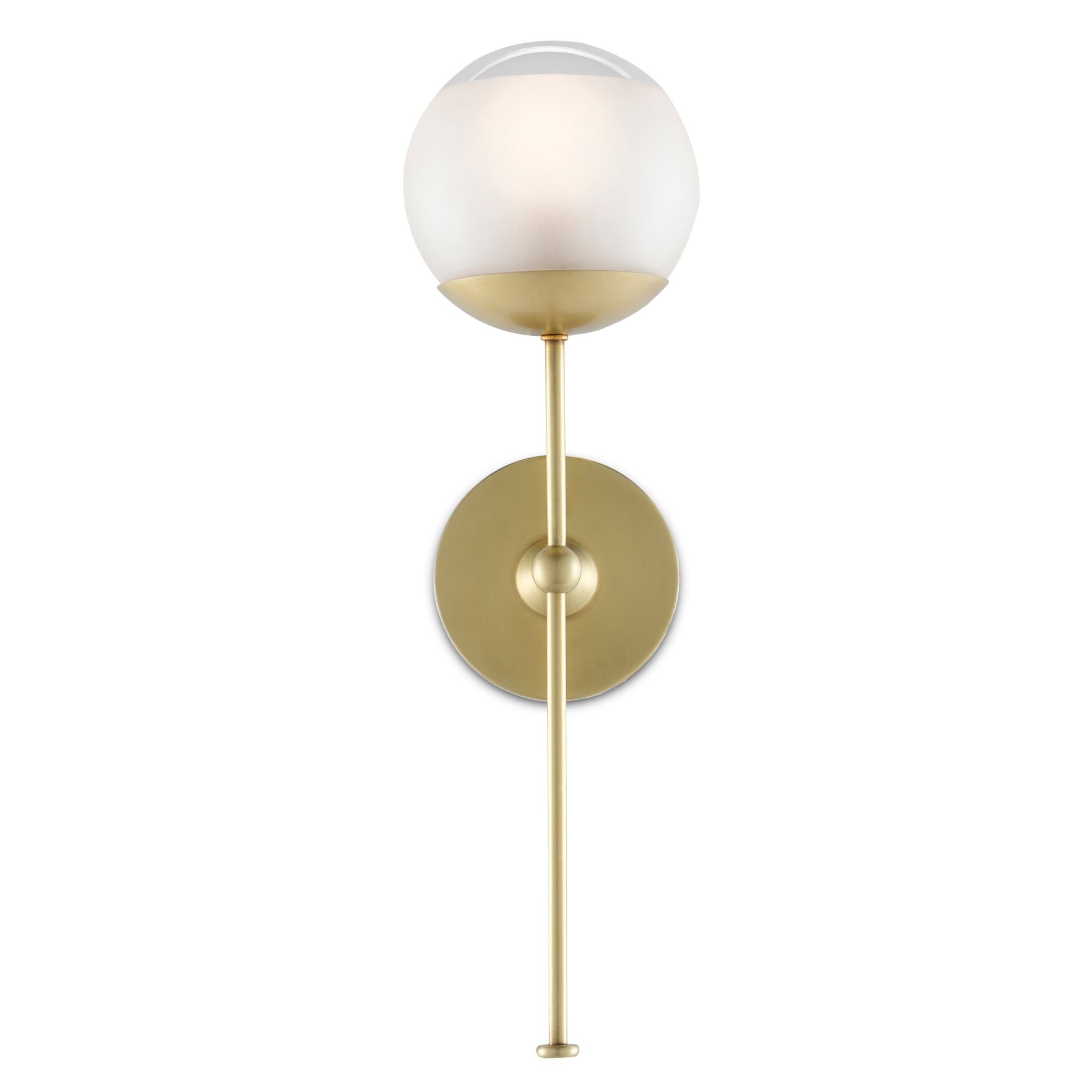 Montview Brass Wall Sconce - Brushed Brass