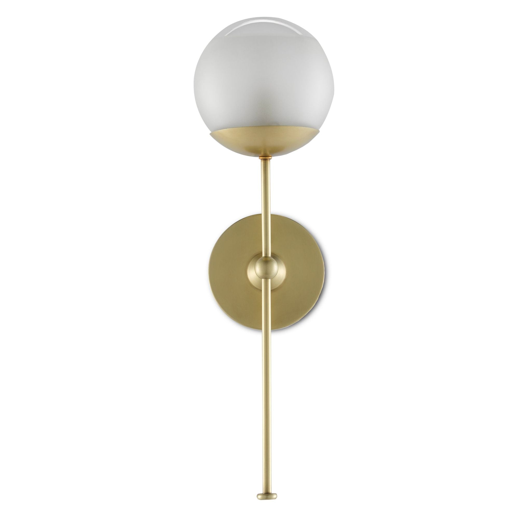 Montview Brass Wall Sconce - Brushed Brass