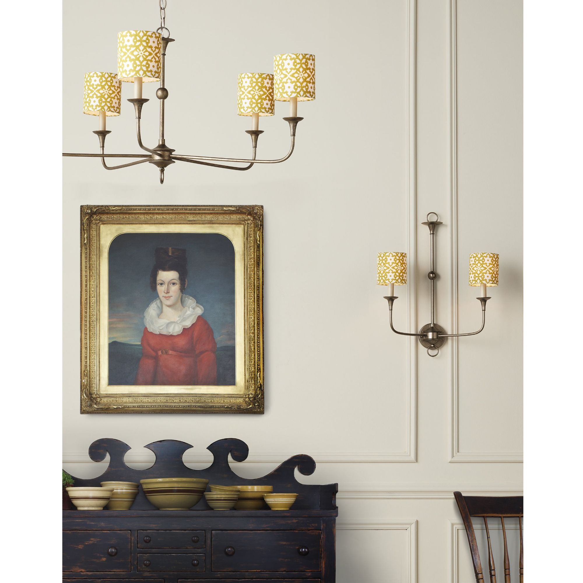 Nottaway Champagne Double-Light Wall Sconce - Champagne