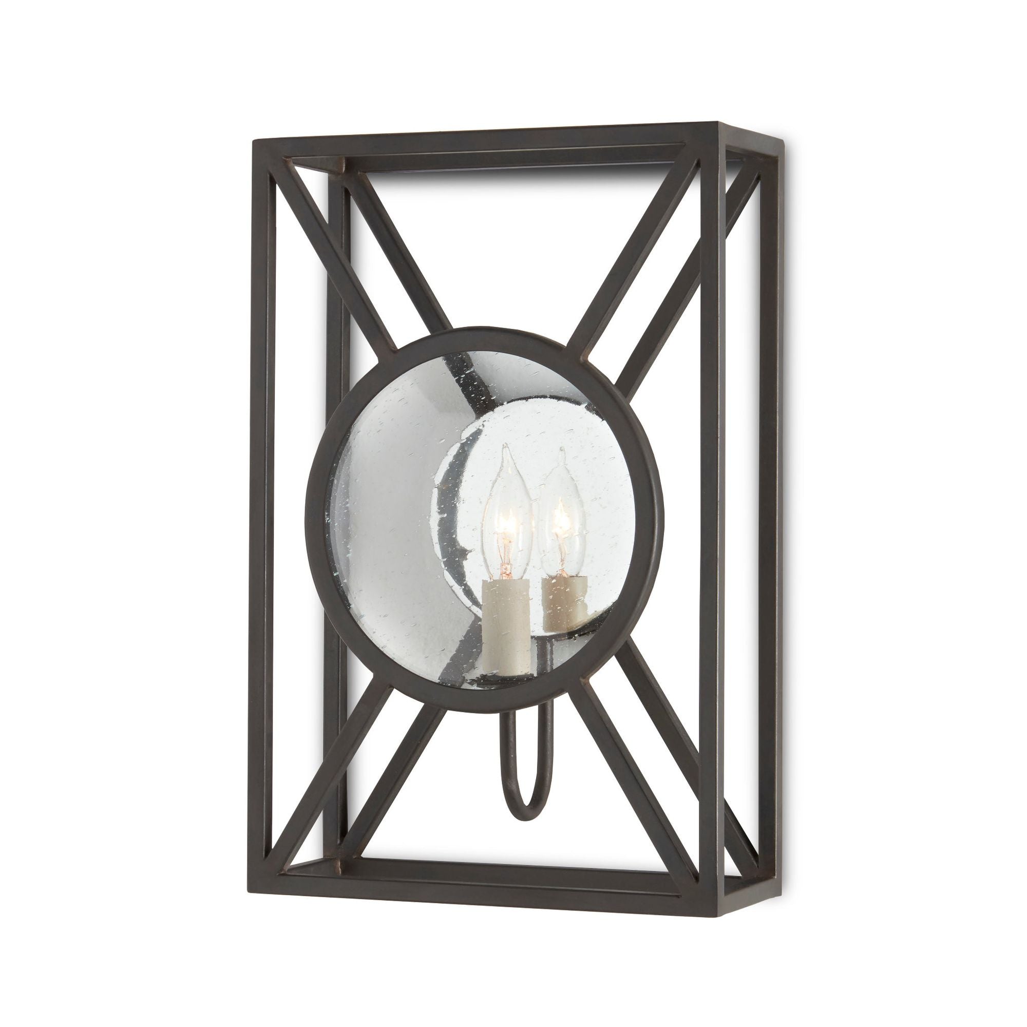 Beckmore Black Wall Sconce - Old Iron