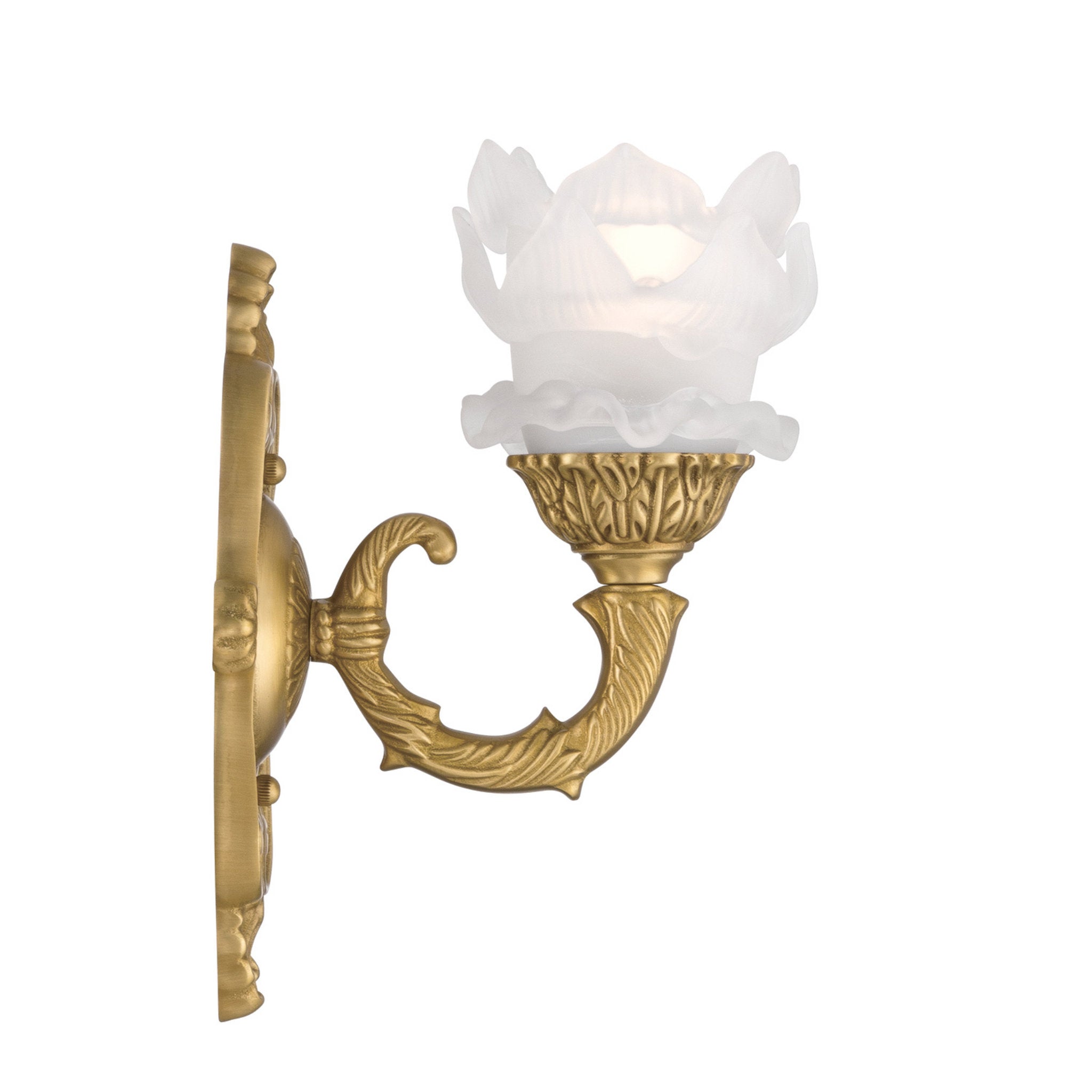 Mayfield 5.25'' Aged Brass Sconce Gold 5.25"W x 9.75"H x 6.5"D
