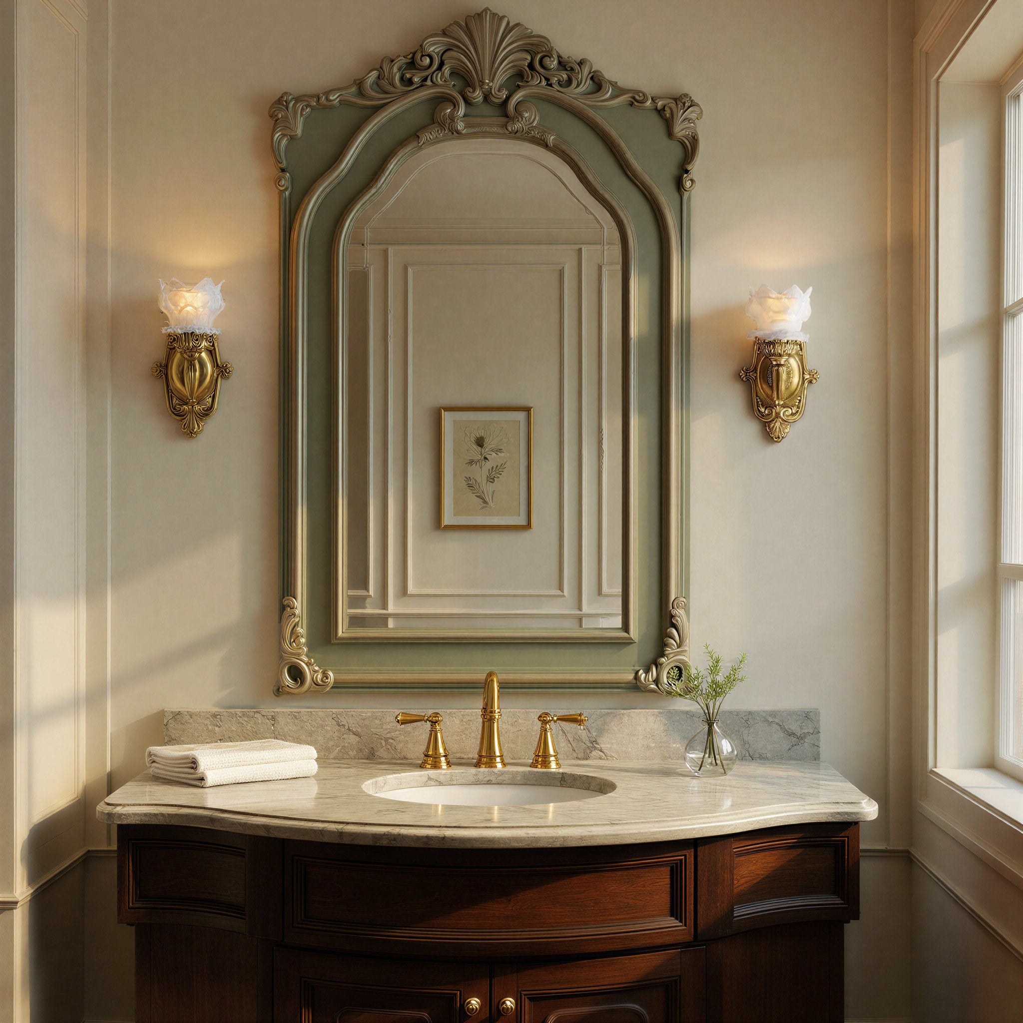 Mayfield 5.25'' Aged Brass Sconce Gold 5.25"W x 9.75"H x 6.5"D