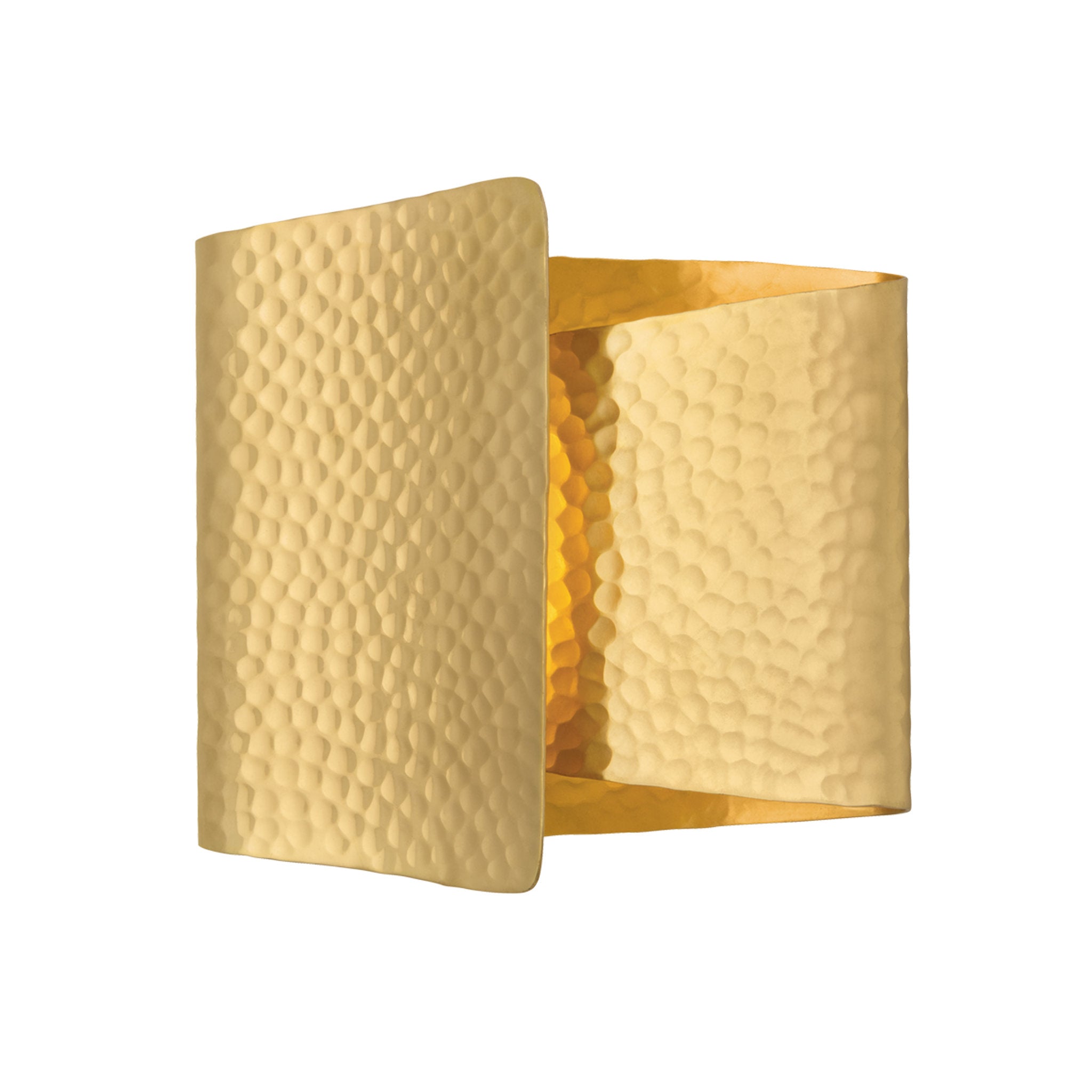 Dunnsville 1-Light Wall Sconce in Aged Brass 8.5W x 7.75H