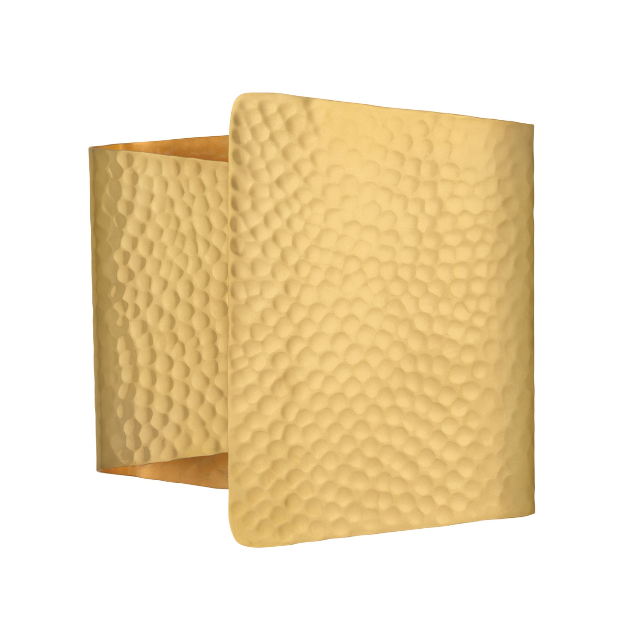Dunnsville 1-Light Wall Sconce in Aged Brass 8.5W x 7.75H