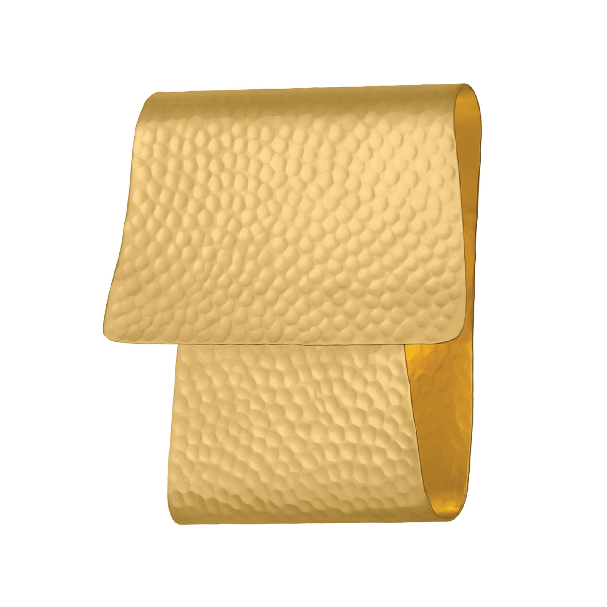 Dunnsville 1-Light Wall Sconce in Aged Brass 8.5W x 7.75H
