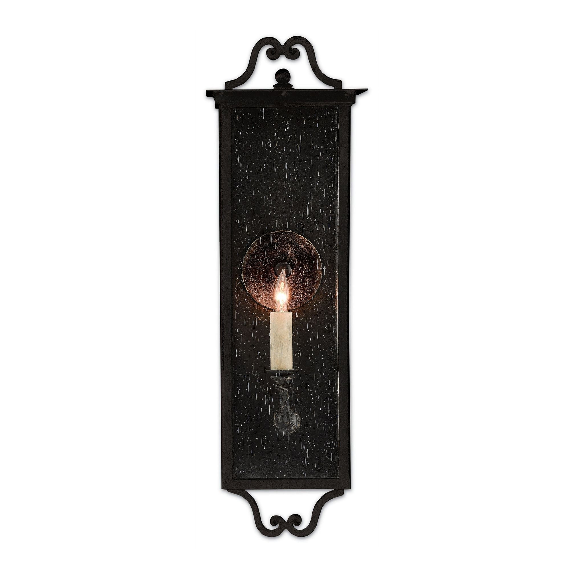 Giatti Small Outdoor Wall Sconce - Midnight