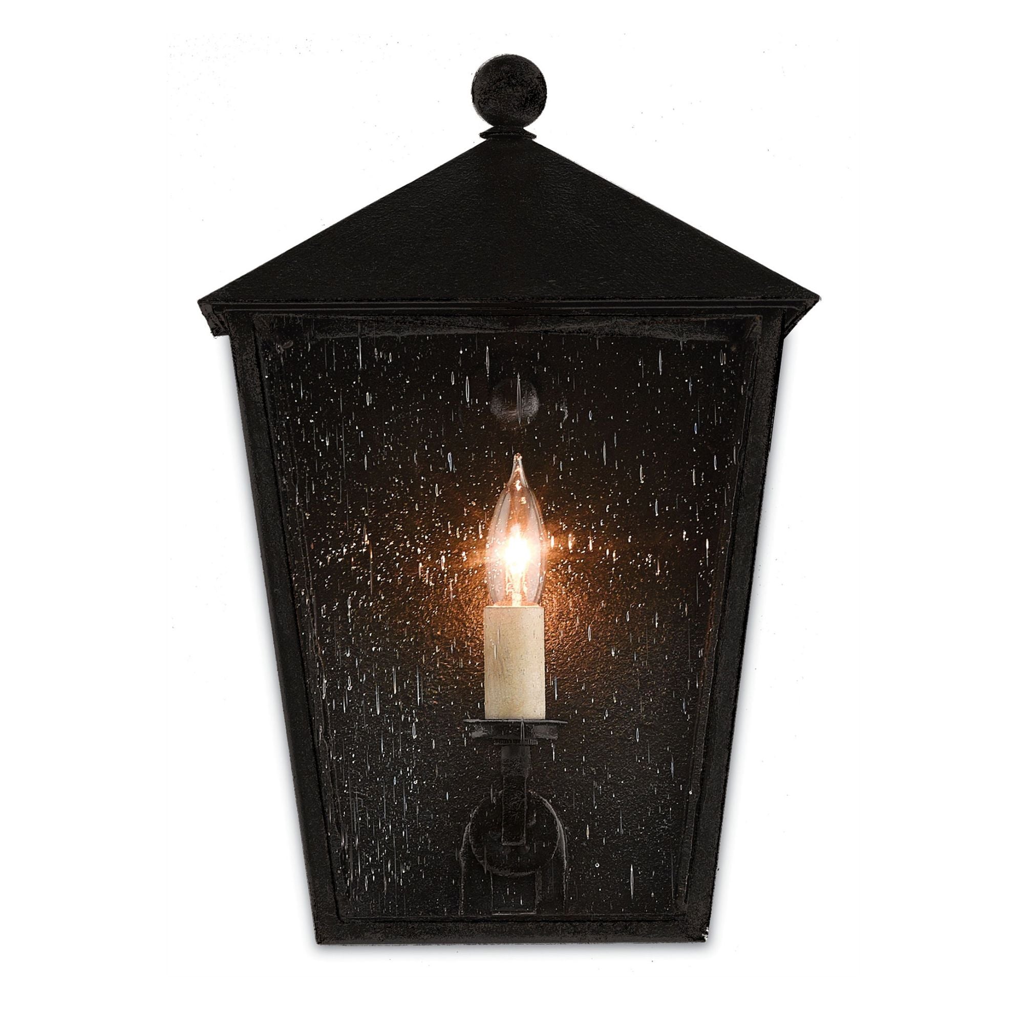 Bening Small Outdoor Wall Sconce - Midnight