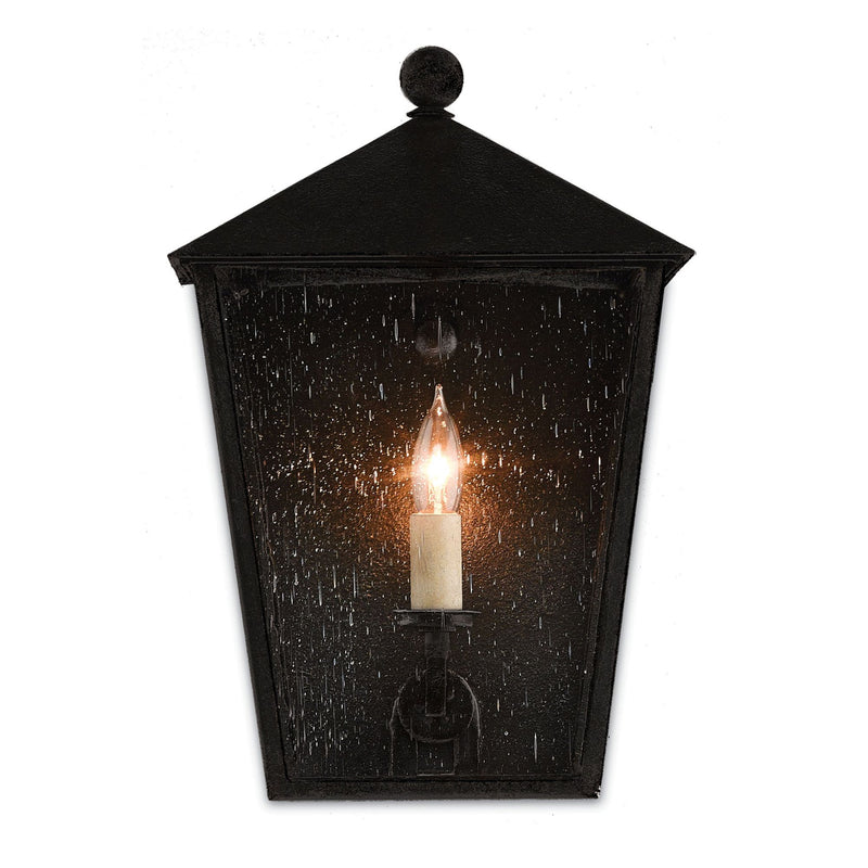 Bening Small Outdoor Wall Sconce - Midnight