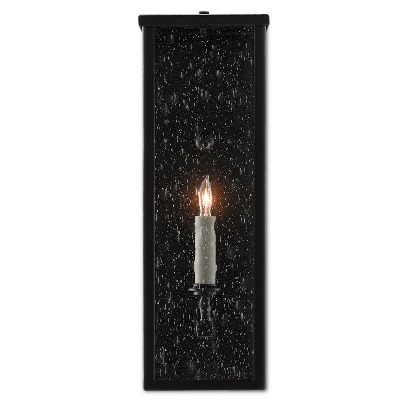 Tanzy Small Outdoor Wall Sconce - Midnight