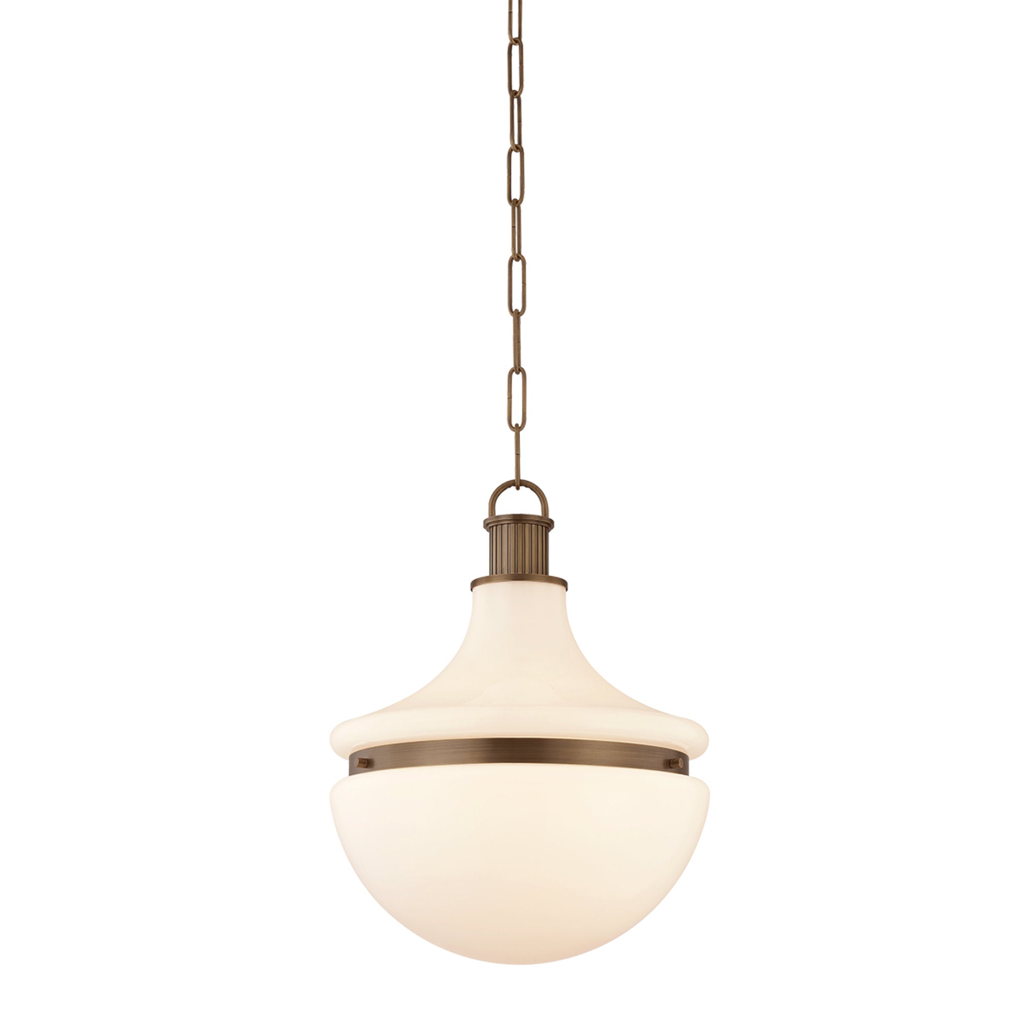 Barryville 1-Light Pendant in Historic Bronze 15.75W x 20.25H