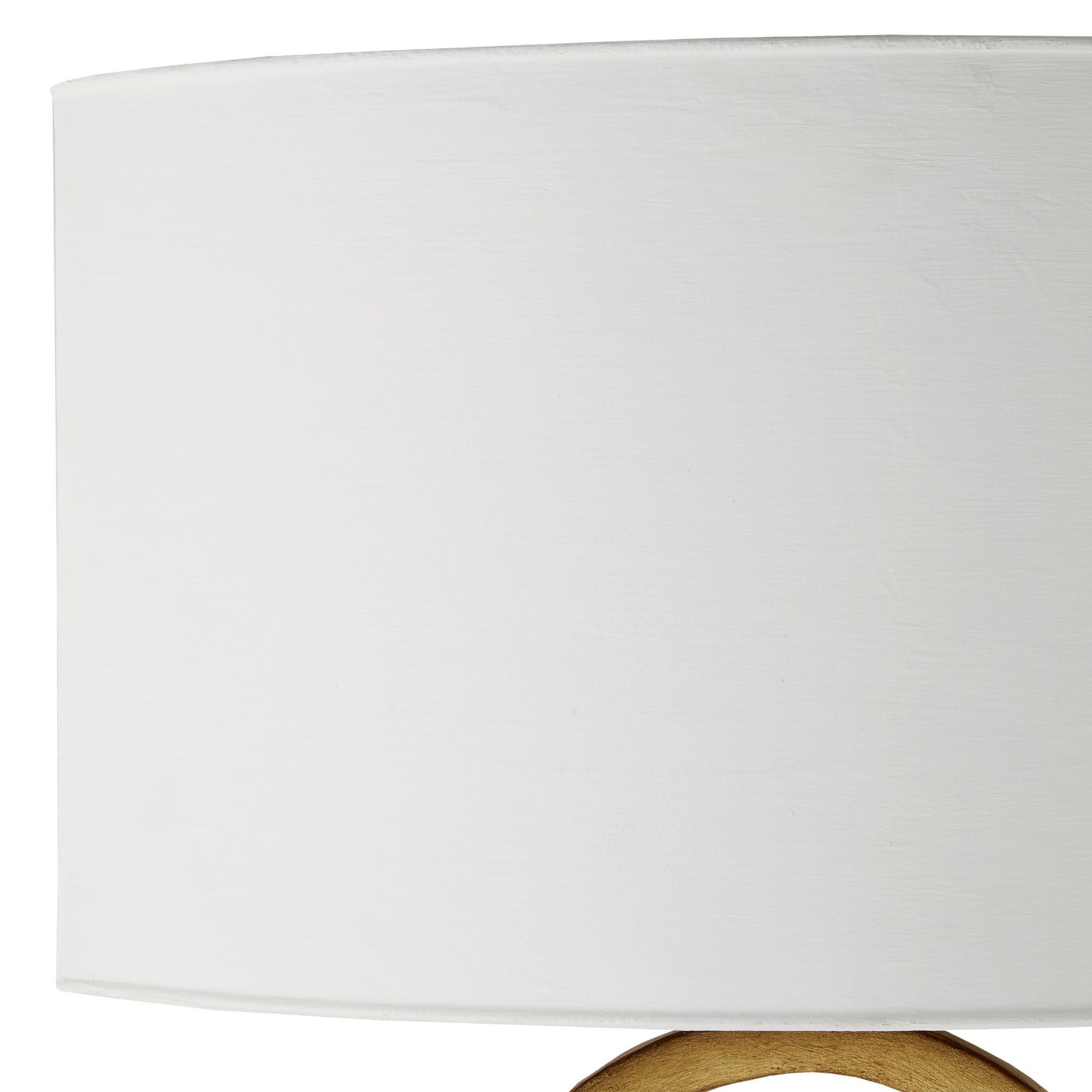 Bolebrook White Wall Sconce, White Shade - Gesso White/Contemporary Gold Leaf