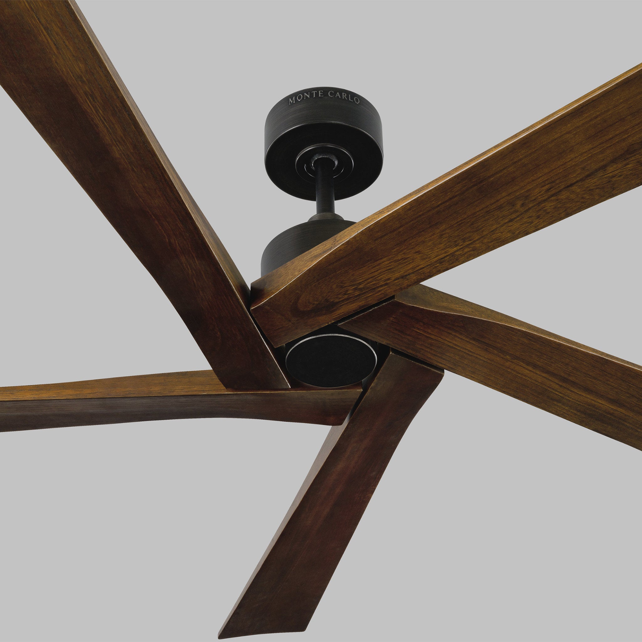 Sean Lavin Aspen 56" Ceiling Fan  in Aged Pewter  w/ Dark Walnut Blade D:56'' H:13 3/32''