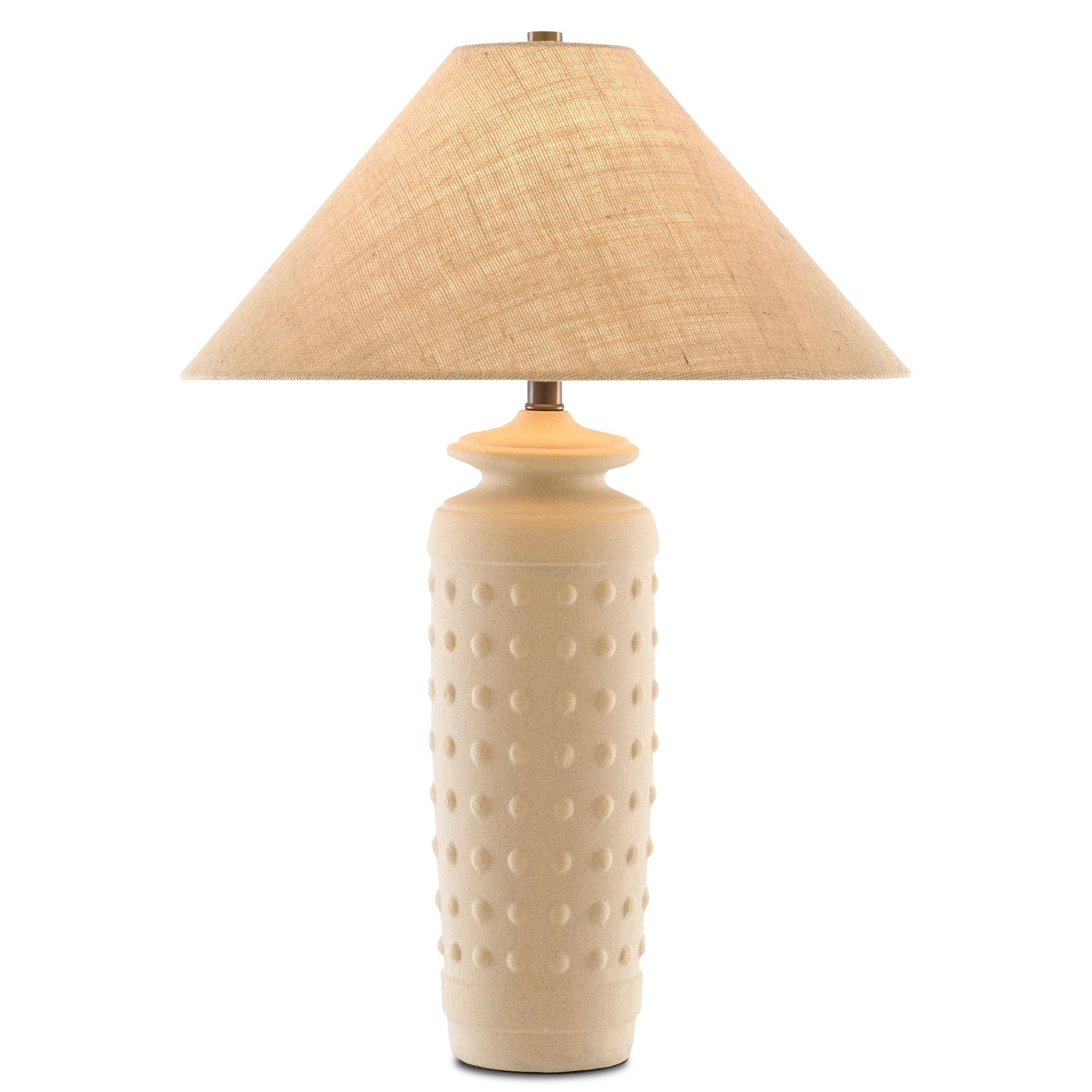 Sonoran Table Lamp - Sand/Brass