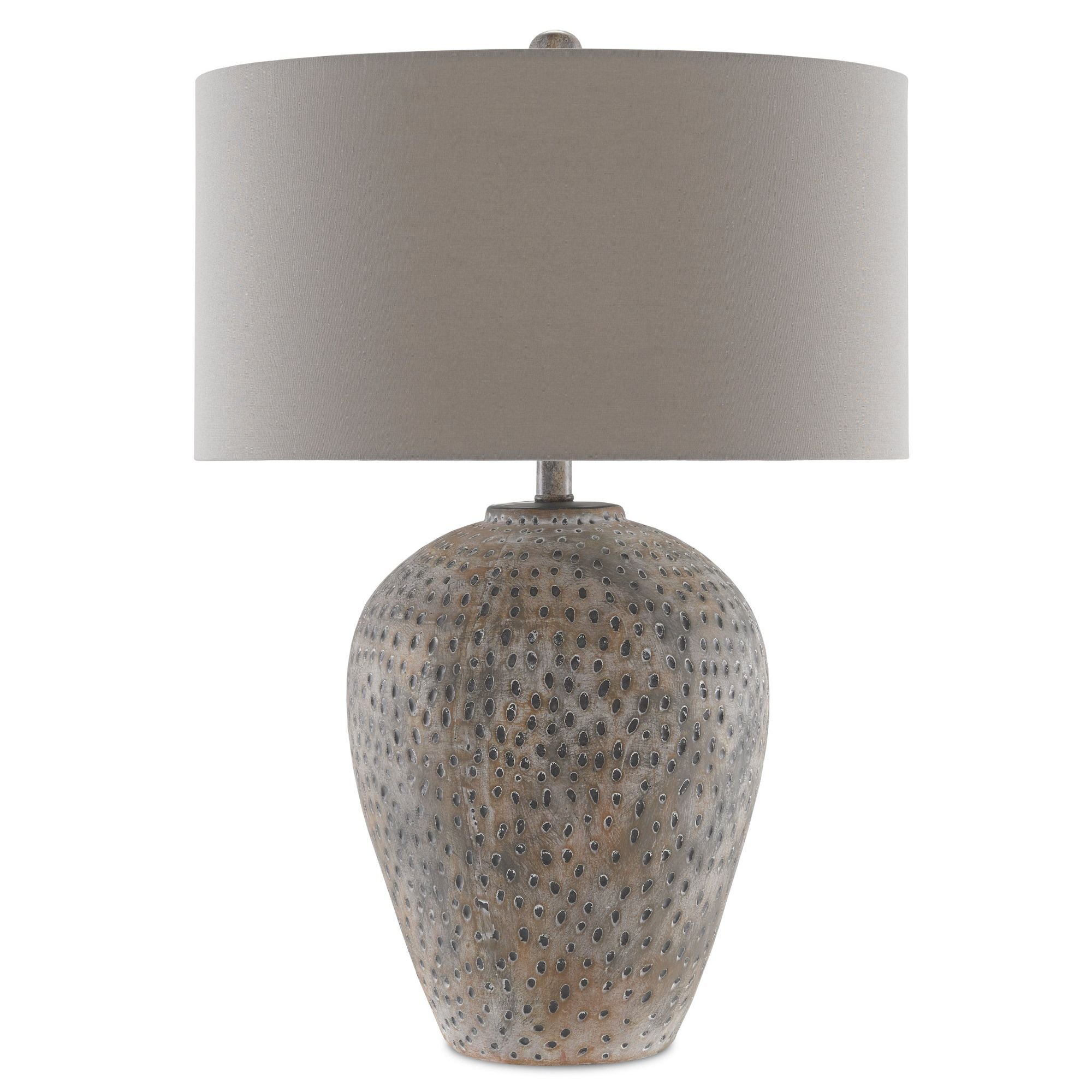Junius Gray Table Lamp - Earth Gray