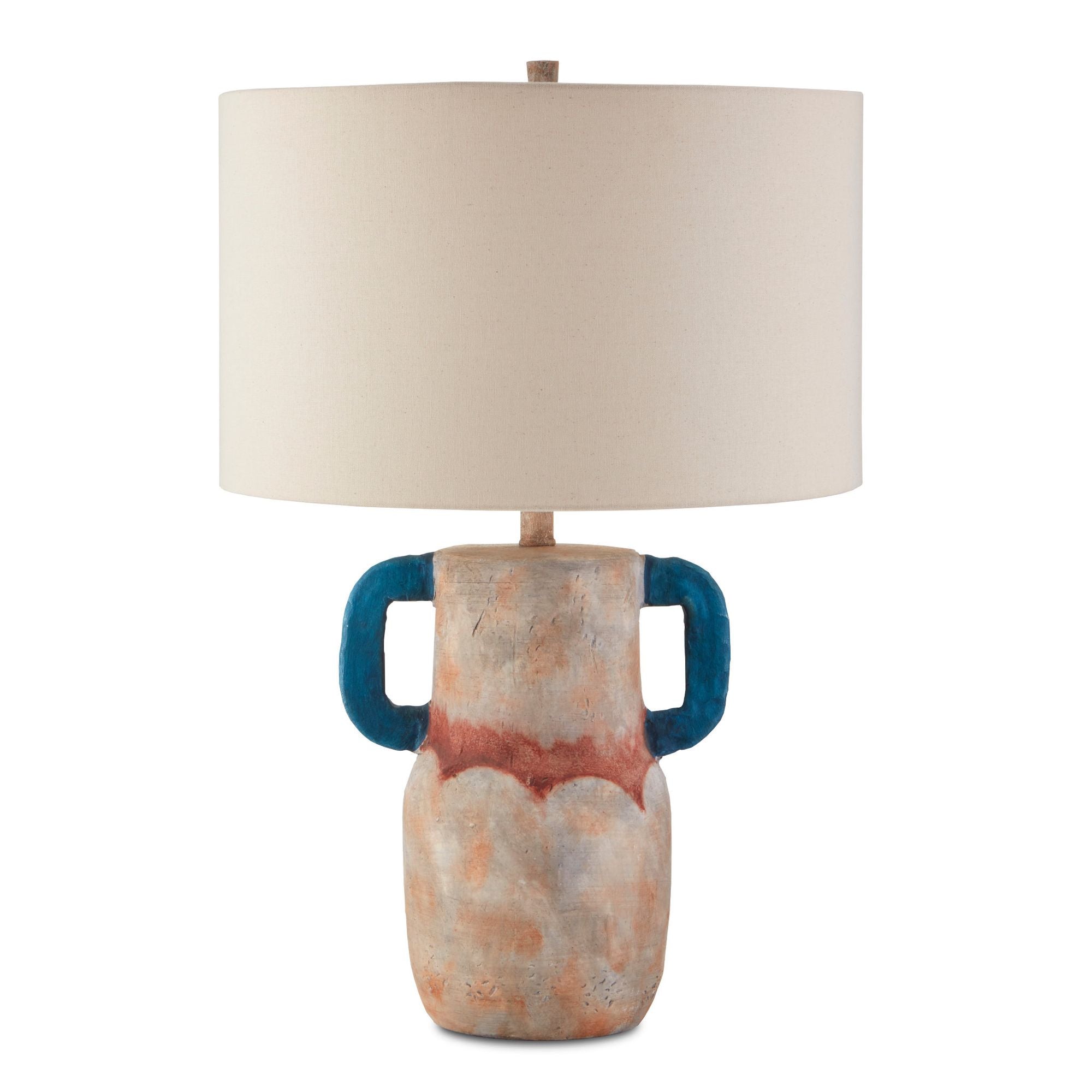 Arcadia Table Lamp - Sand/Teal/Red