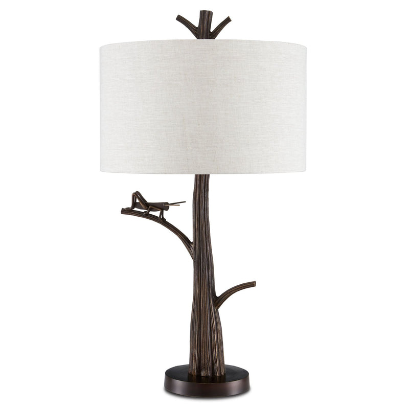 Grasshopper Bronze Table Lamp - Bronze