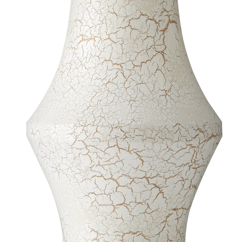 Concerto White Table Lamp - Off-White Crackle