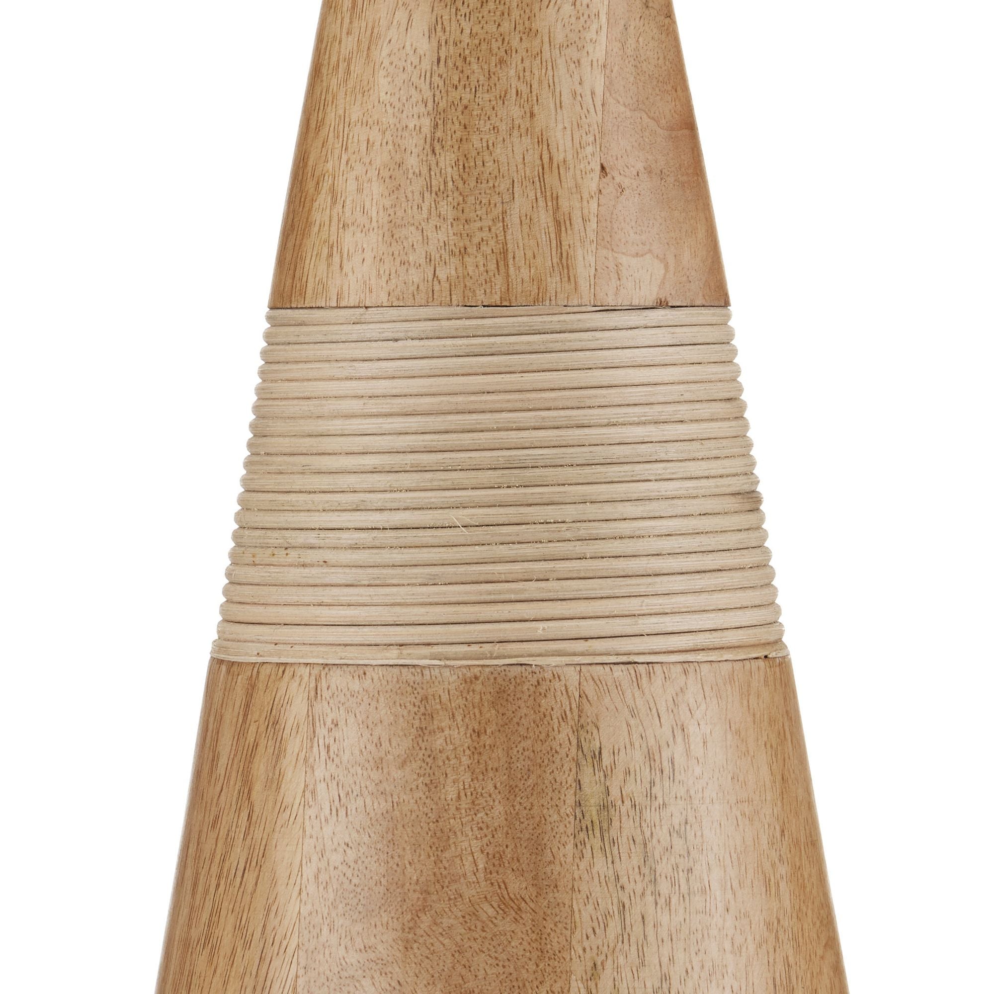 Amalia Wood Table Lamp - Natural/Brass