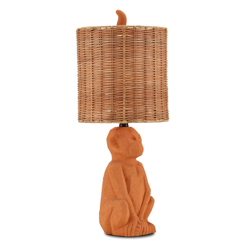King Louie Terracotta Table Lamp - Terracotta