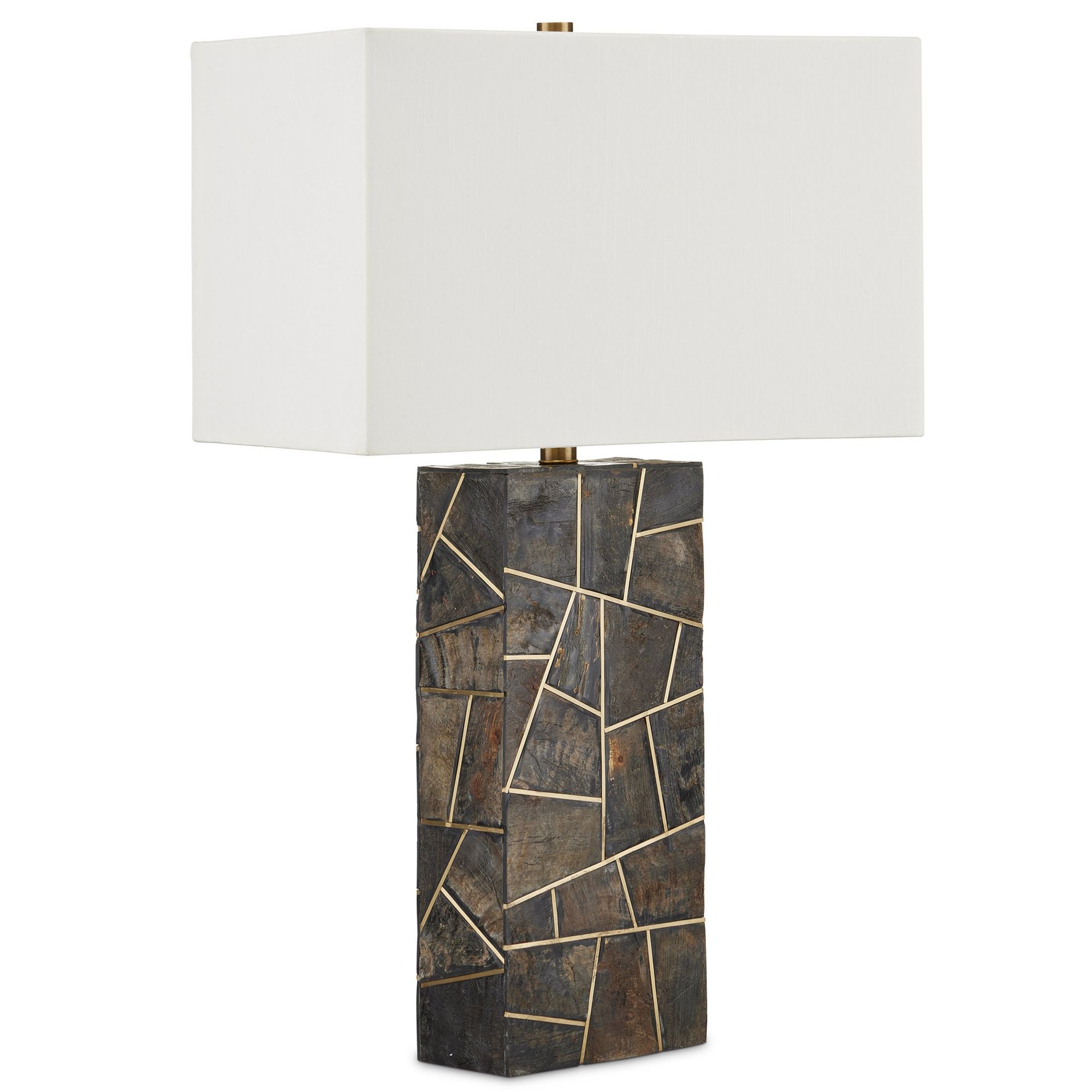 Carina Table Lamp - Natural/Brass