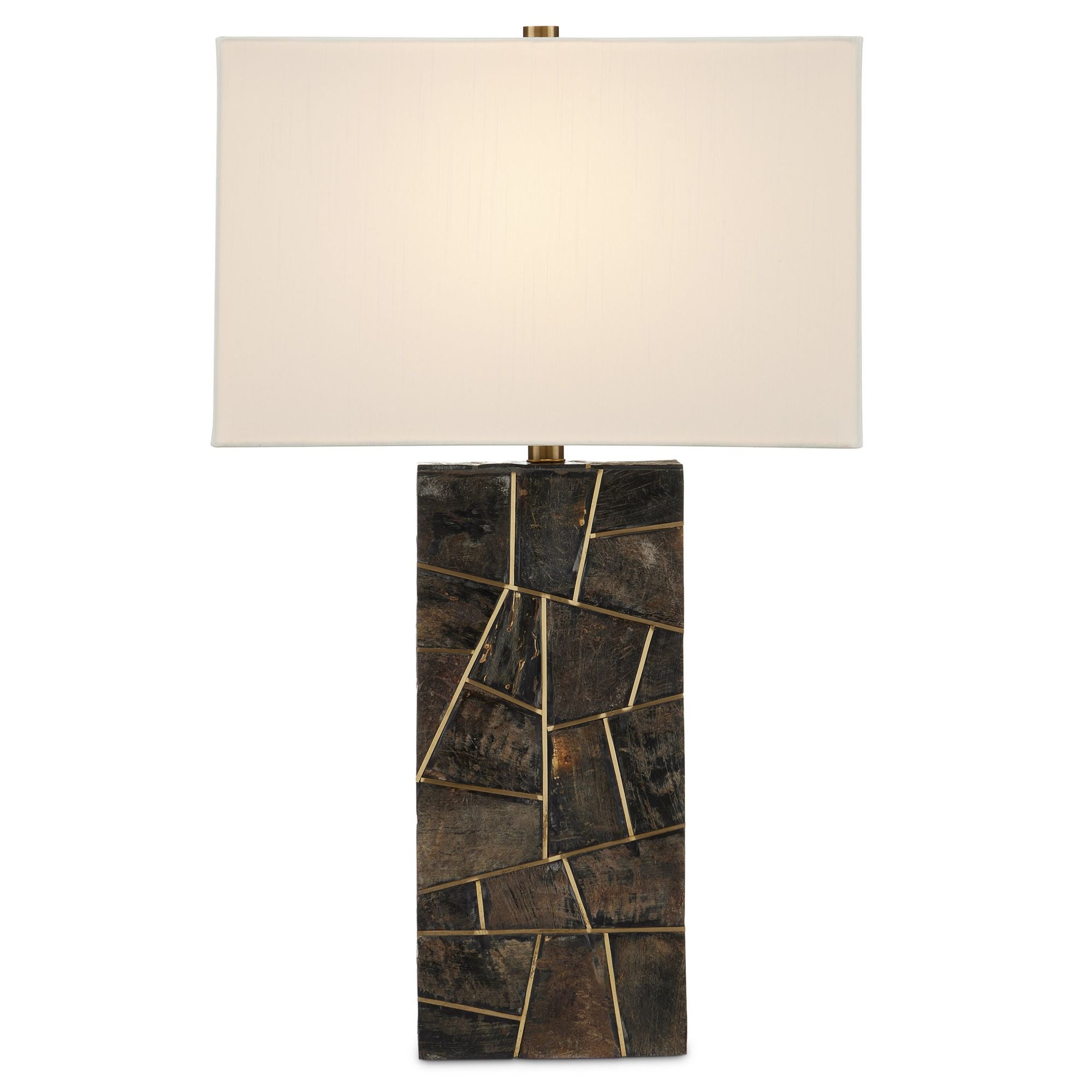 Carina Table Lamp - Natural/Brass