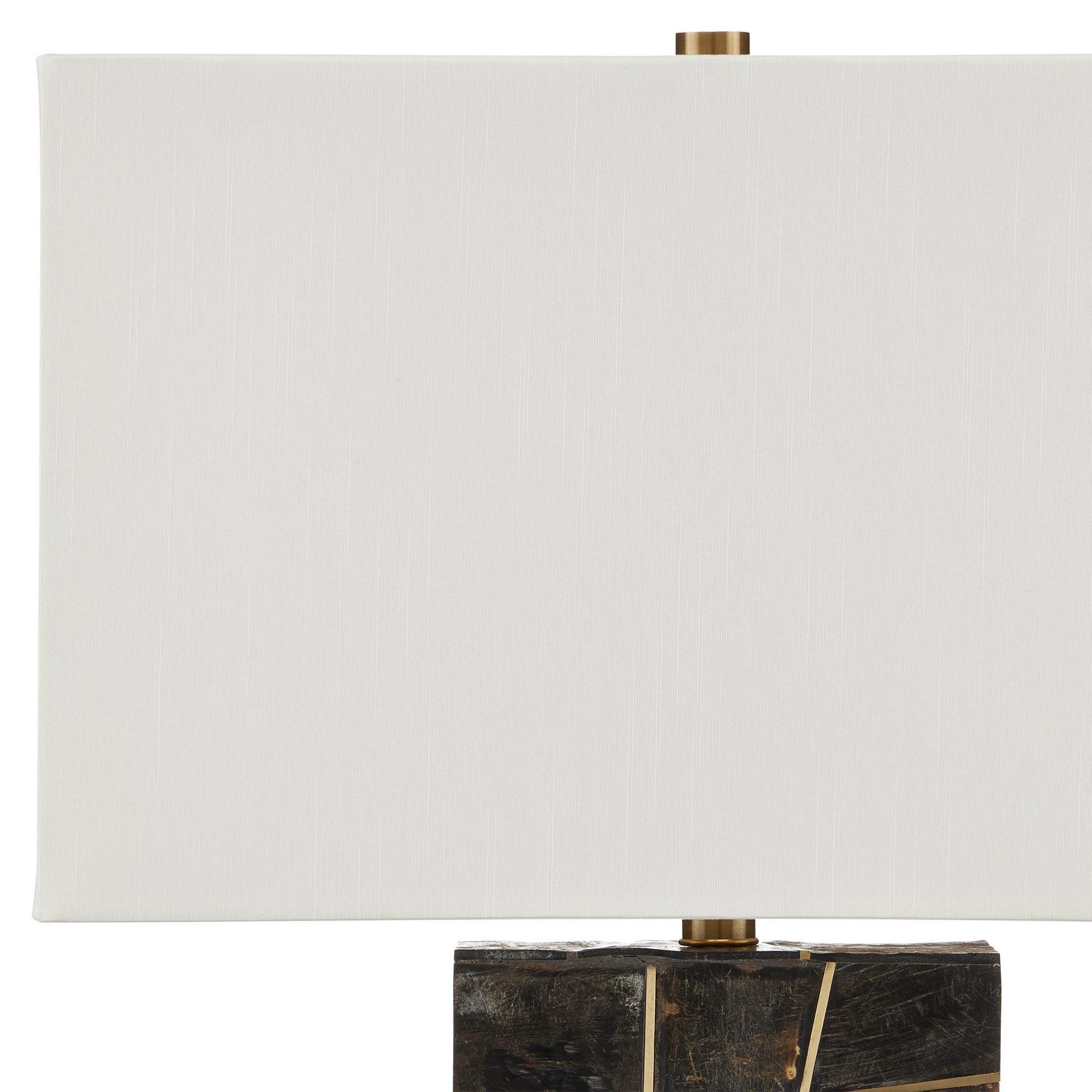 Carina Table Lamp - Natural/Brass
