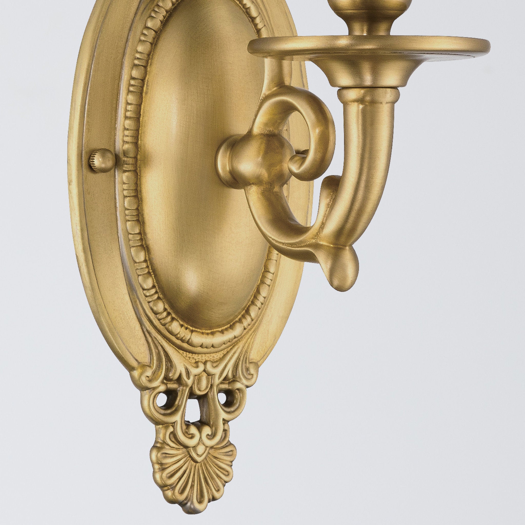 Milford 4.25'' Aged Brass Sconce Gold 4.25"W x 11.5"H x 6.25"D