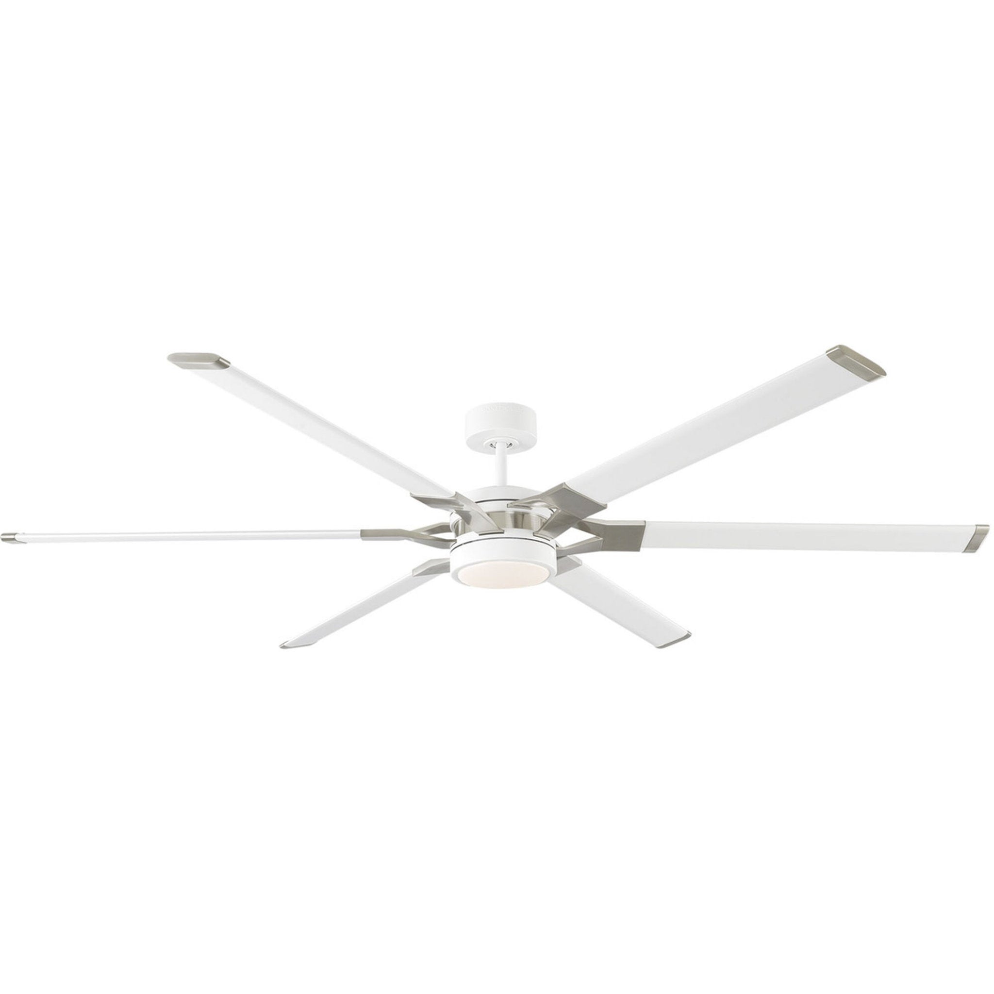 Sean Lavin Loft 72" LED Ceiling Fan  in Matte White  w/ Matte White Blade D:72'' H:13''