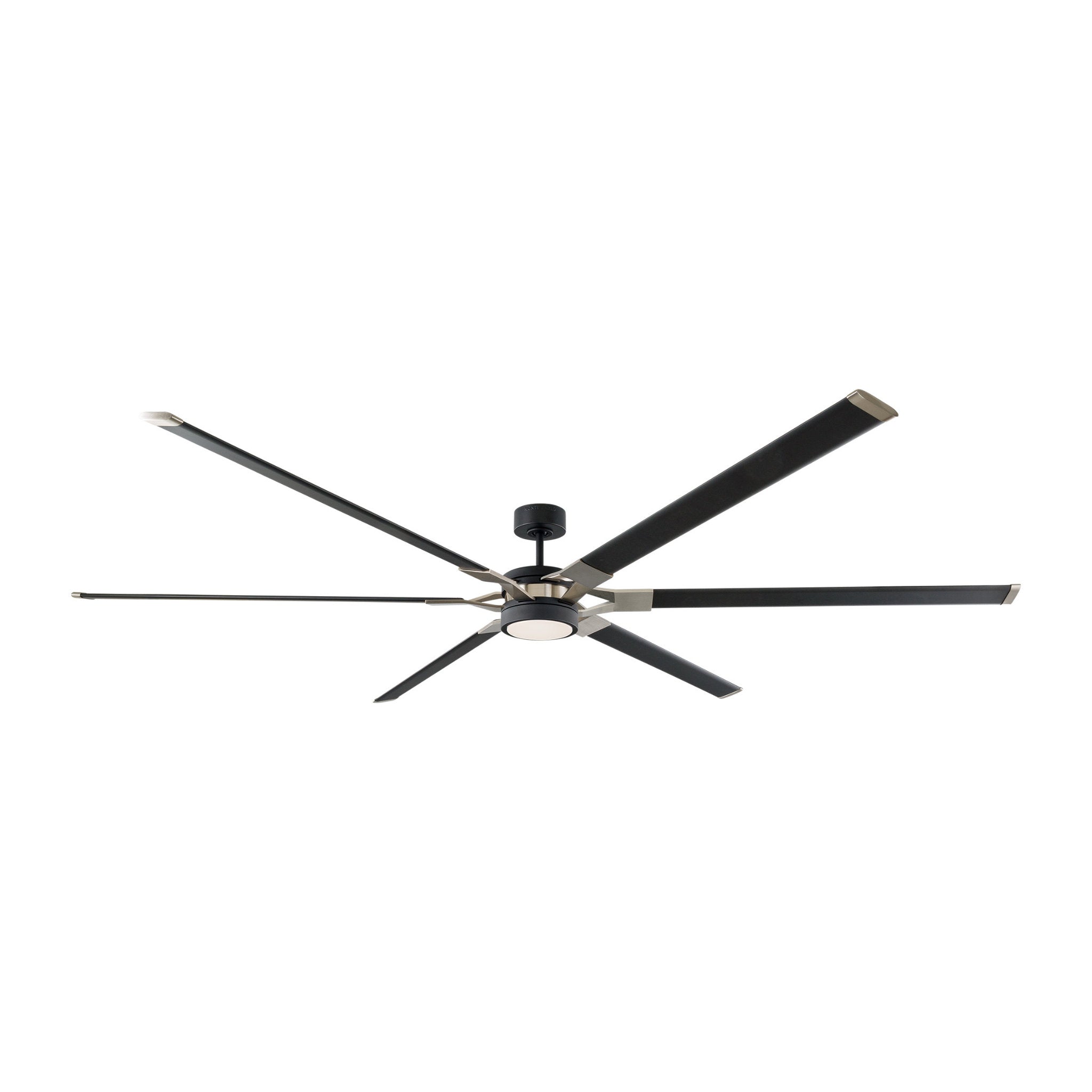 Sean Lavin Loft 96" LED Ceiling Fan  in Midnight Black  w/ Midnight Black Blade D:96'' H:13''