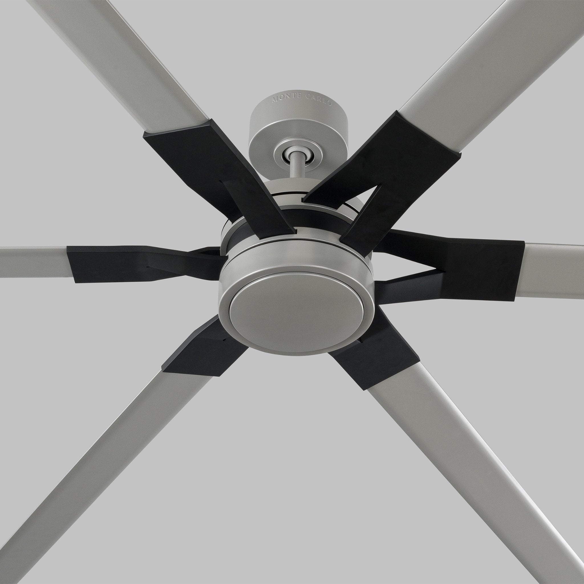 Sean Lavin Loft 96" LED Ceiling Fan  in Painted Brushed Steel  w/ Painted Brushed Steel Blade D:96'' H:13''