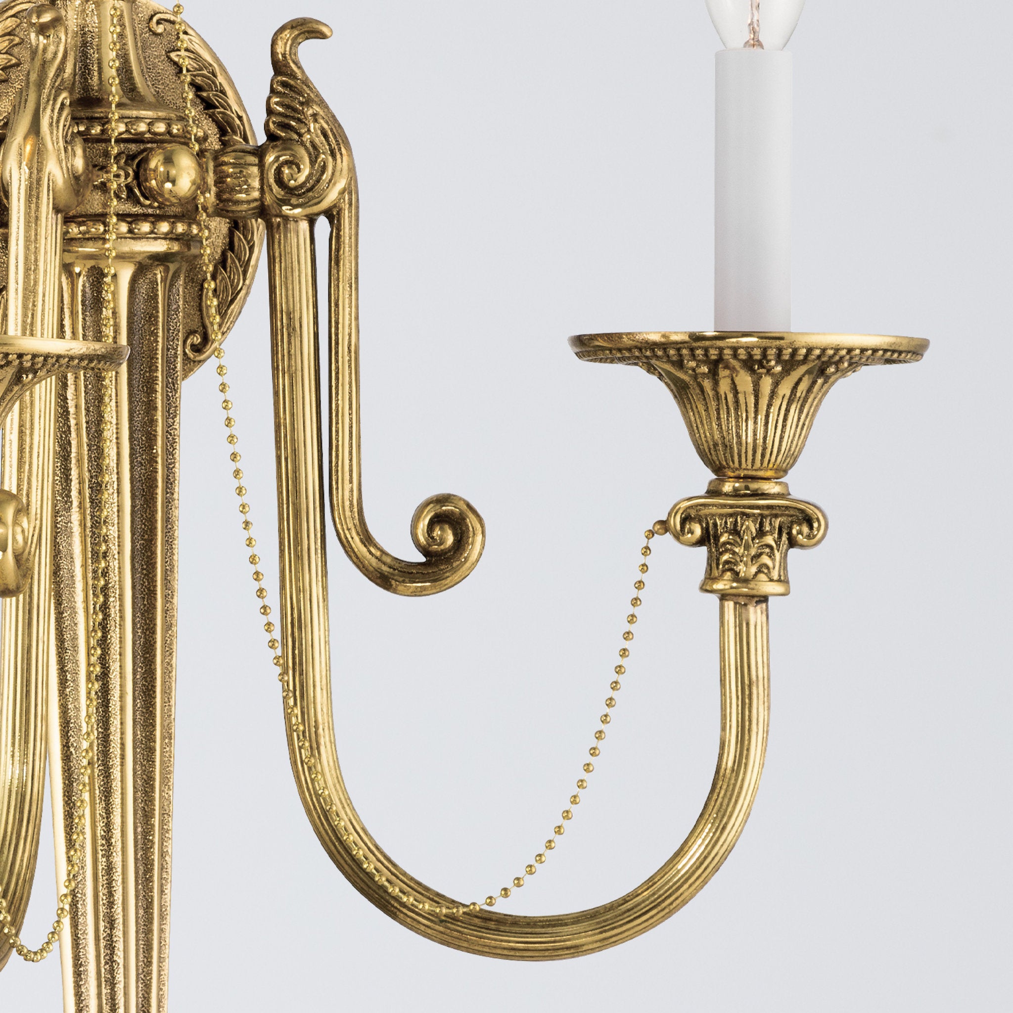 Langley 15'' Olde Brass Sconce Gold 15"W x 20"H x 6.75"D