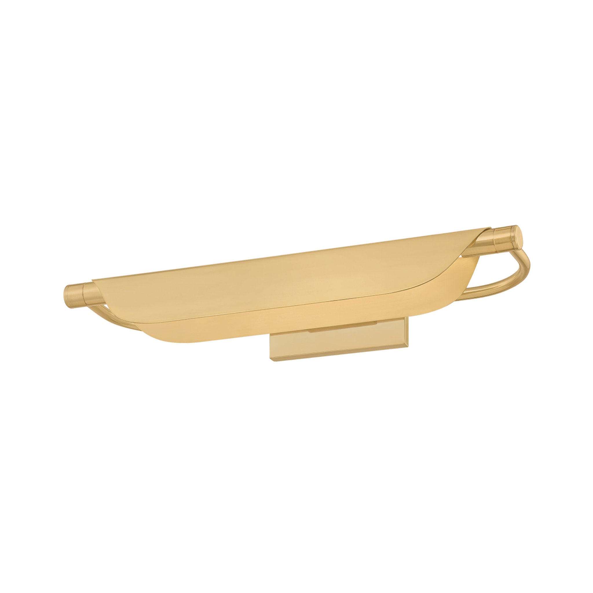 Tinwald 1-Light Picture Light in Aged Brass 19.25W x 3.75H