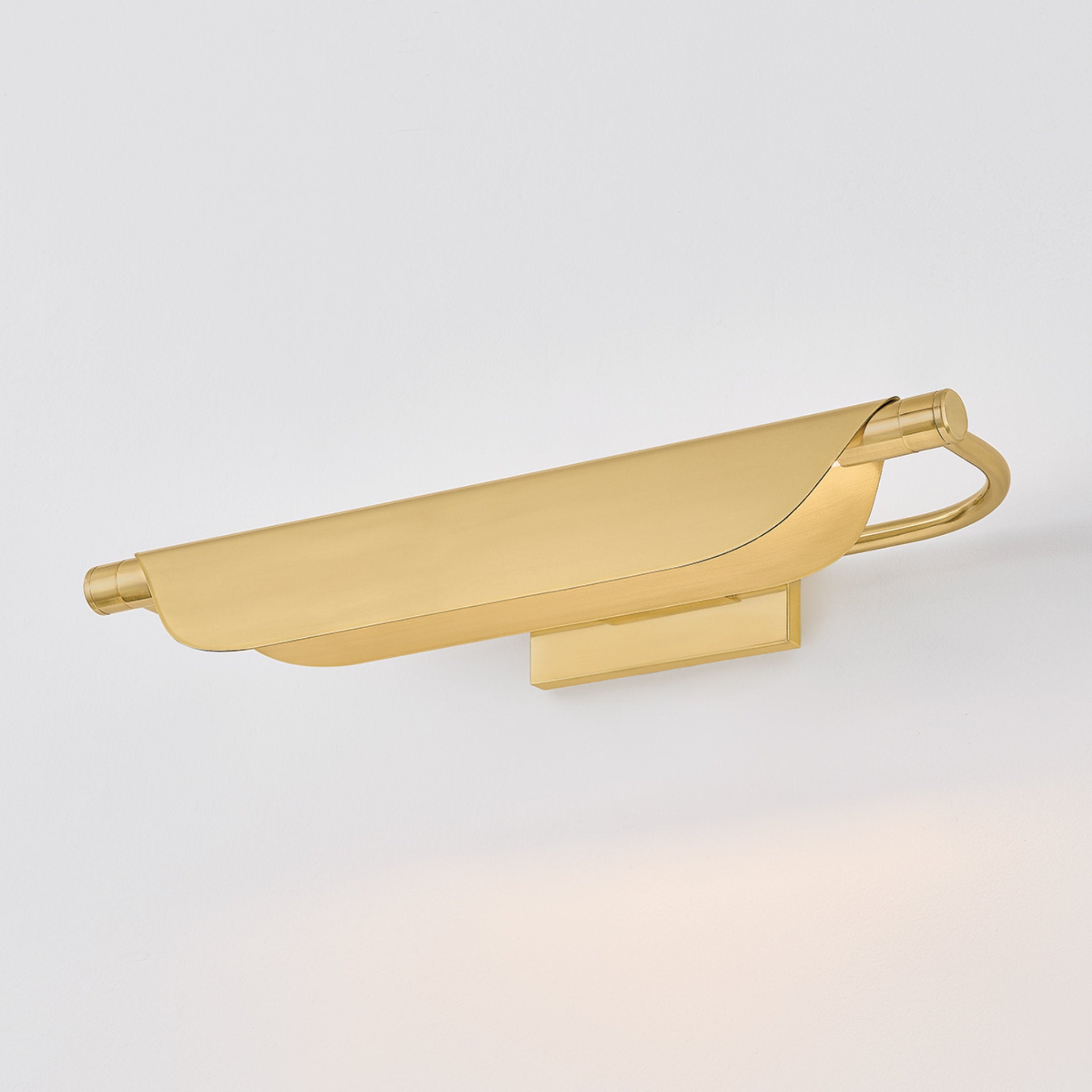 Tinwald 1-Light Picture Light in Aged Brass 19.25W x 3.75H