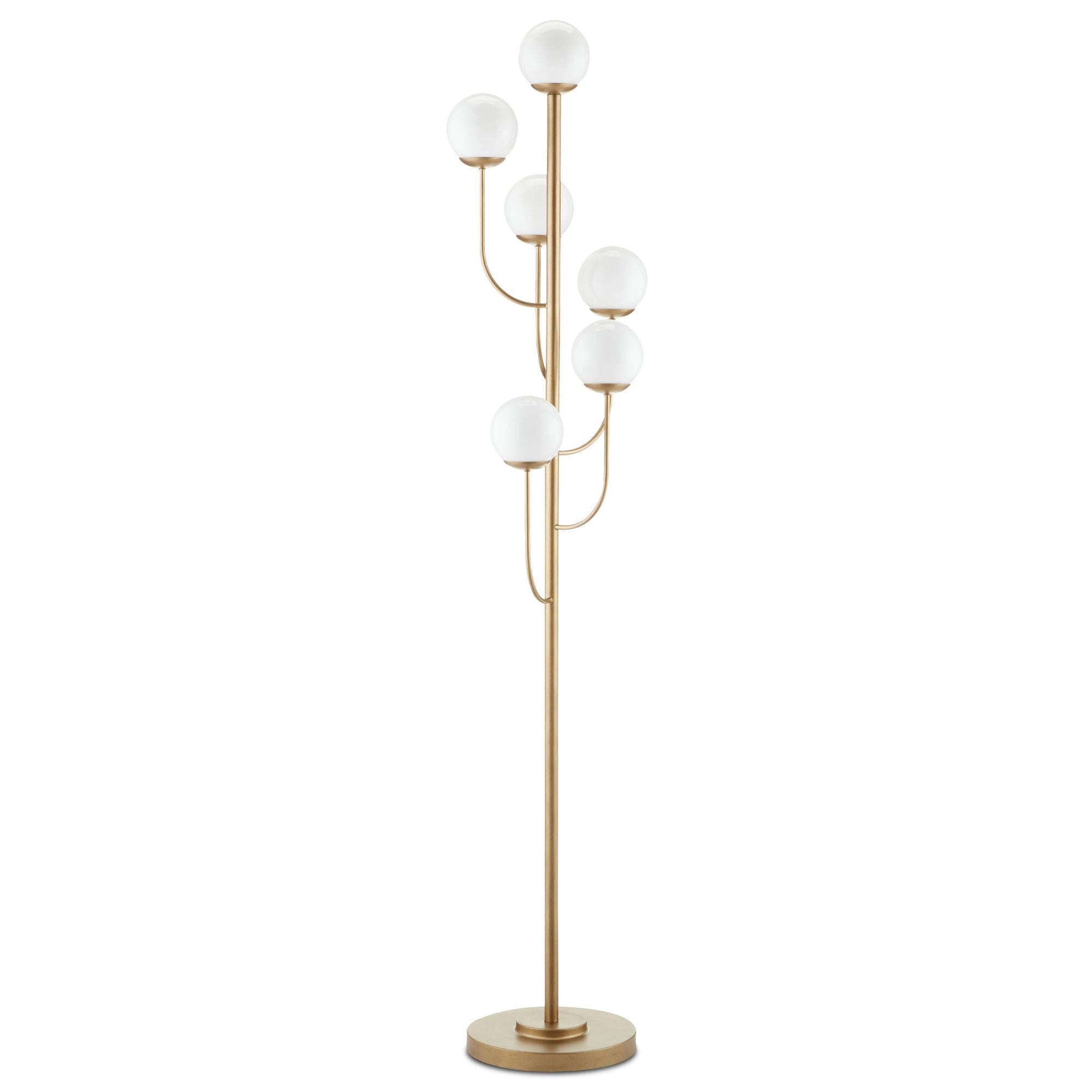 Farnsworth Brass Floor Lamp - Brass