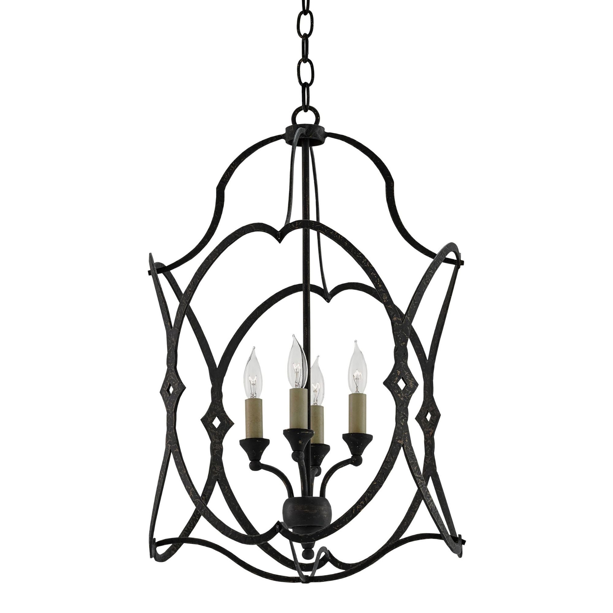 Charisma Small Black Lantern - French Black