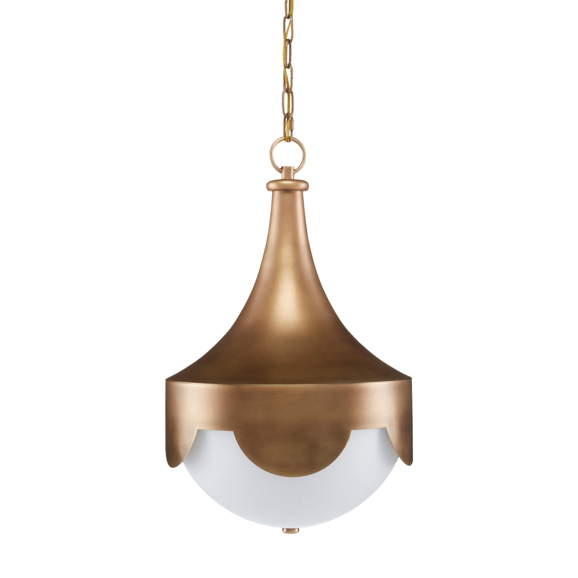 Pasha Brass Pendant - Antique Brass