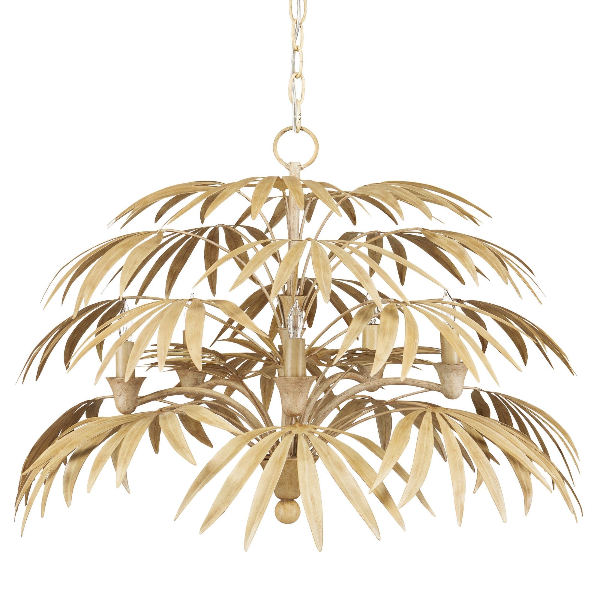 Calliope Coco Cream Chandelier - Coco Cream
