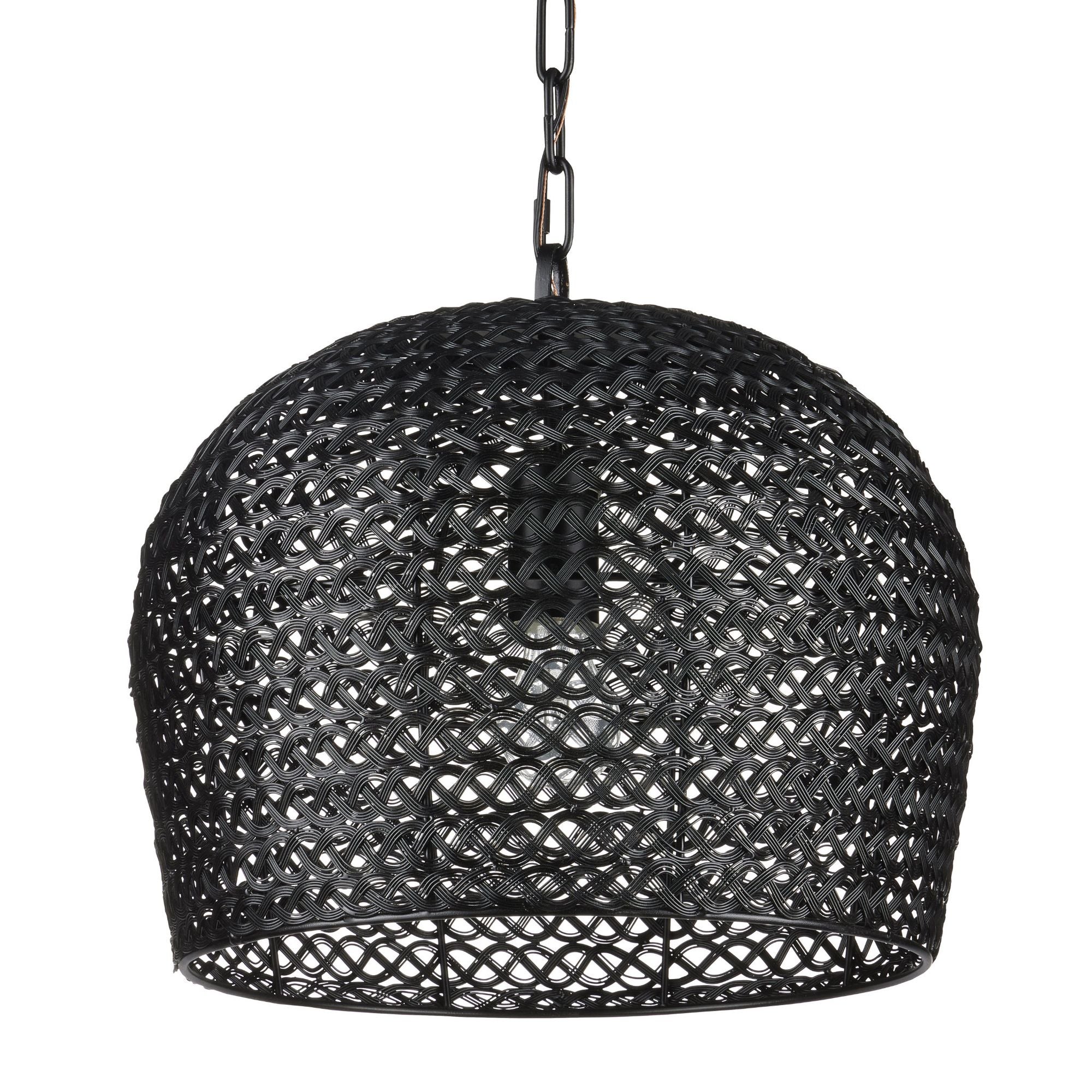 Piero Black Pendant - Satin Black
