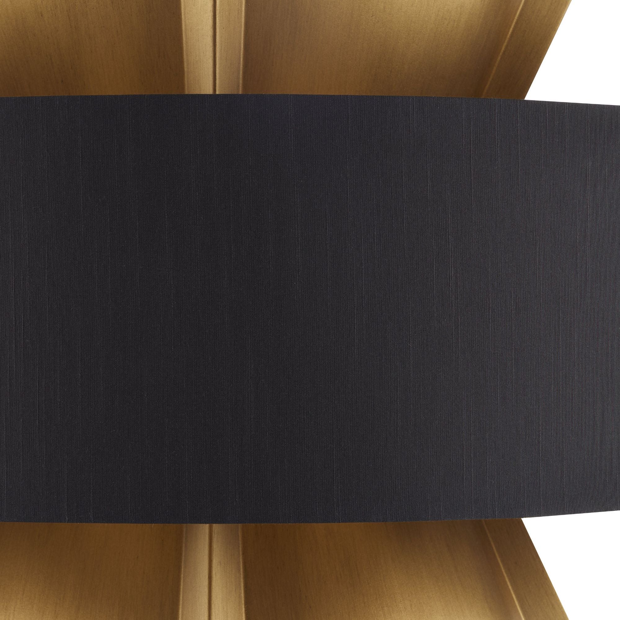 Oxenwood Brass & Black Chandelier - Brass/Black