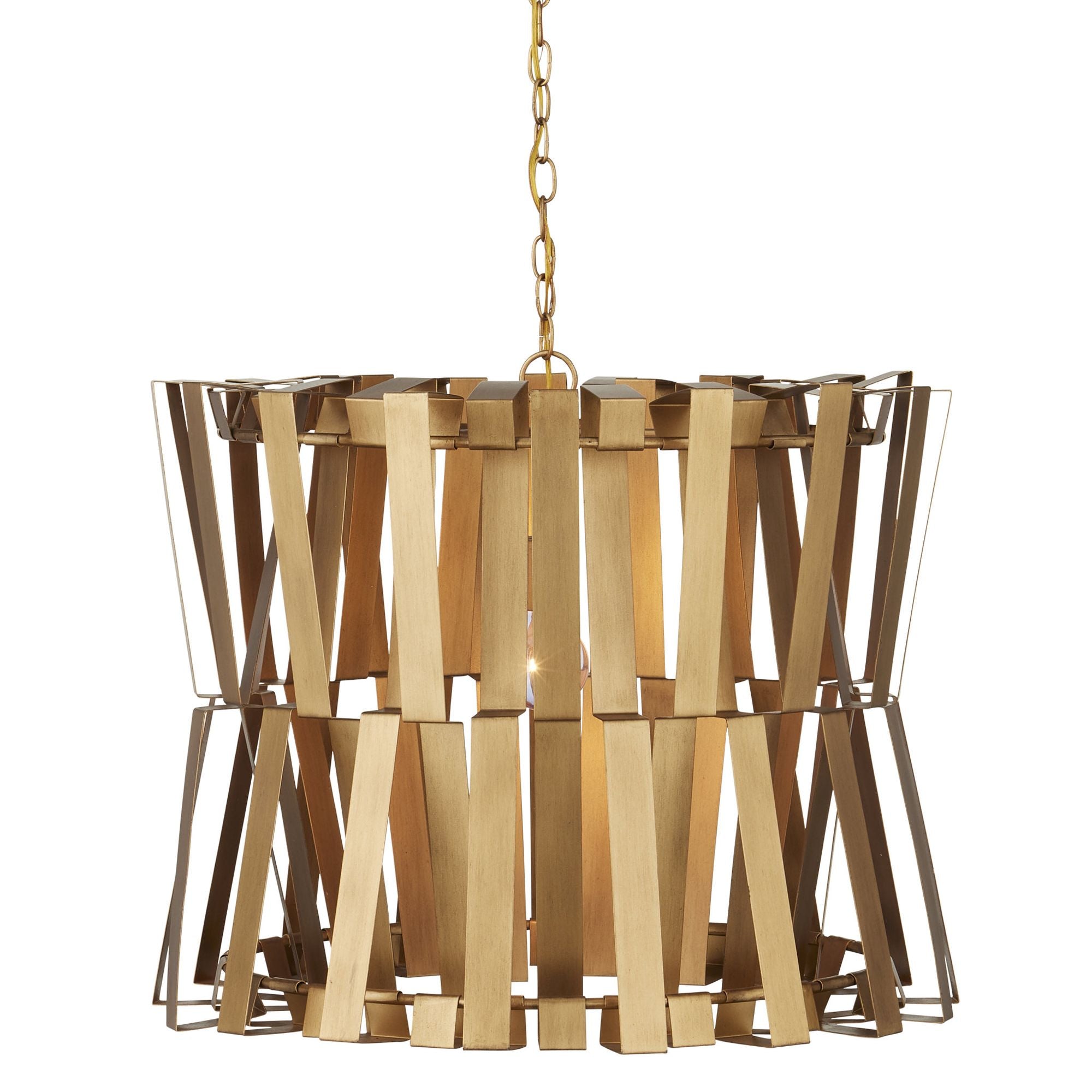 Chaconne Brass Chandelier - Brass