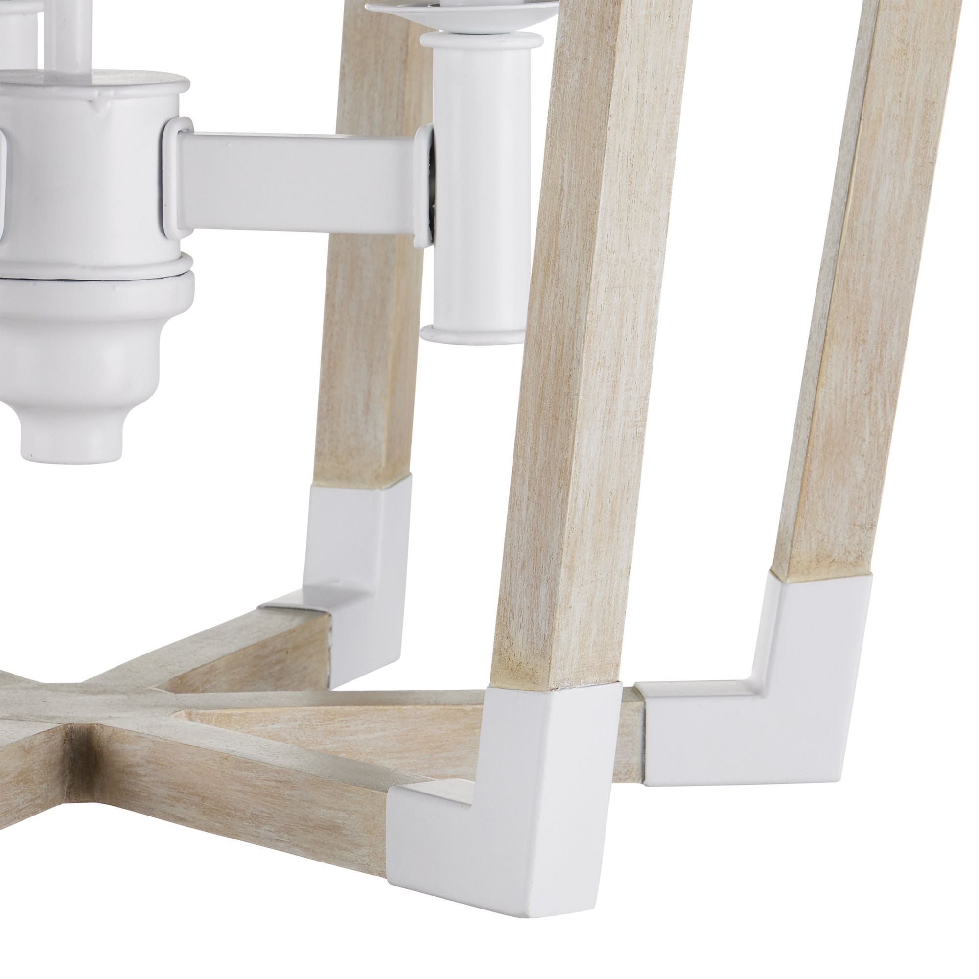 Bastian Medium Sandstone Lantern - Sugar White/Sandstone