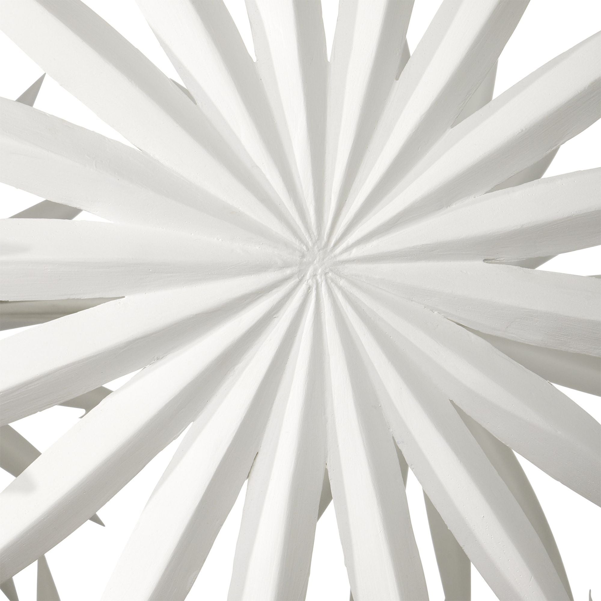 Bismarkia Large White Chandelier - Gesso White