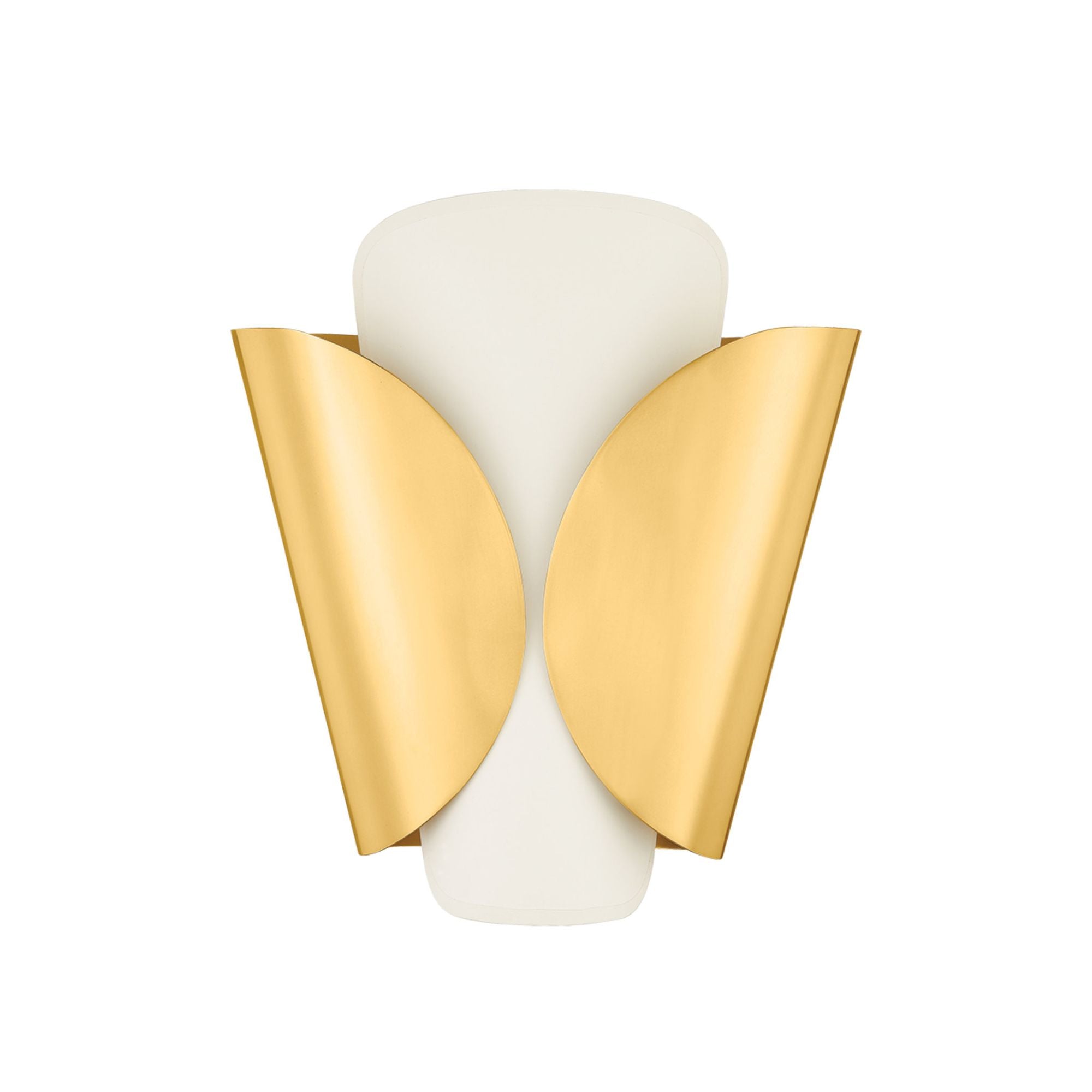 Savoie 1-Light Wall Sconce in Aged Brass 10.75W x 12H (9201-AGB-B)