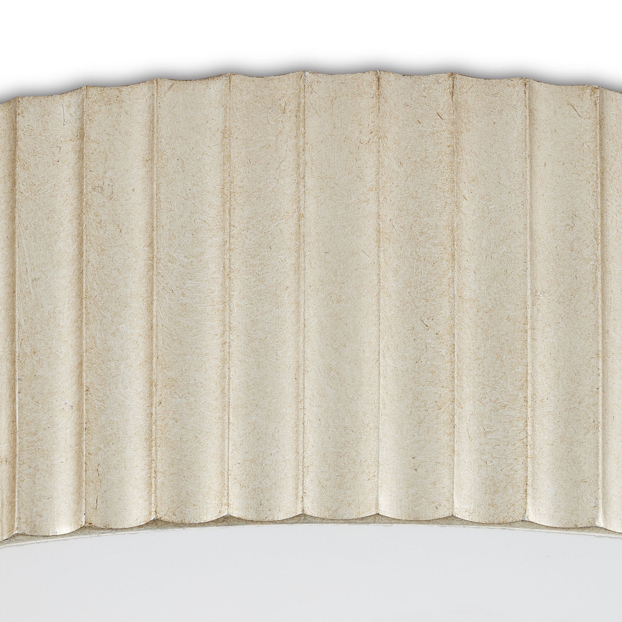 Caravel Silver Flush Mount - Silver Leaf