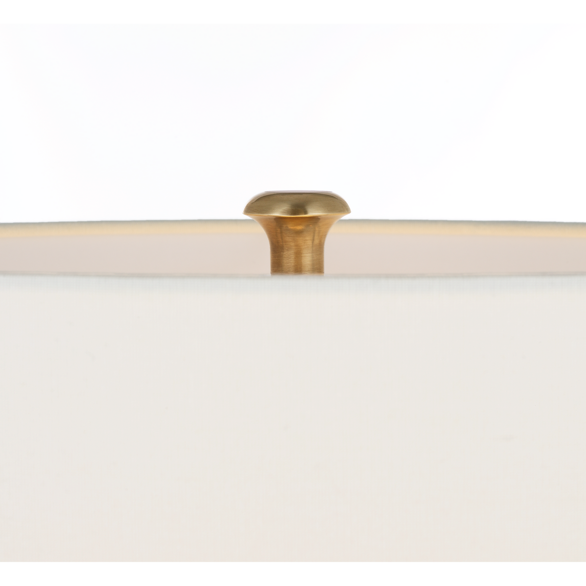 AERIN Culloden 25" Cordless Table Lamp in Bone Craquelure with Linen Shade W14" x H24.5"