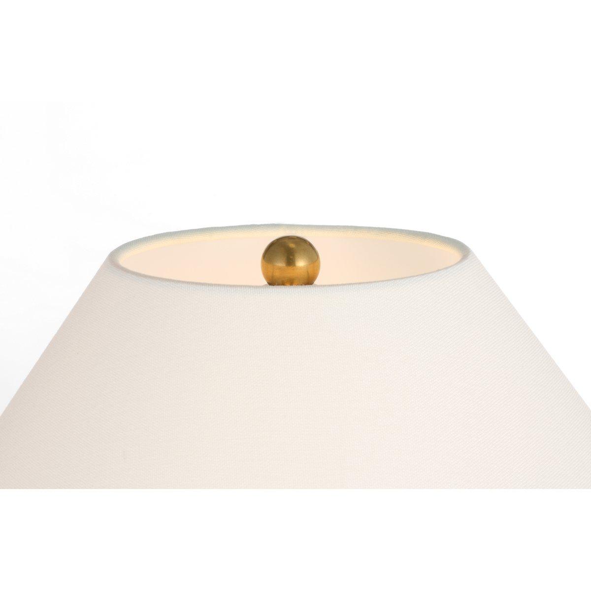 Chapman & Myers Nerina 26" Table Lamp in Gold Lustre with Linen Shade W21.5" x H26"