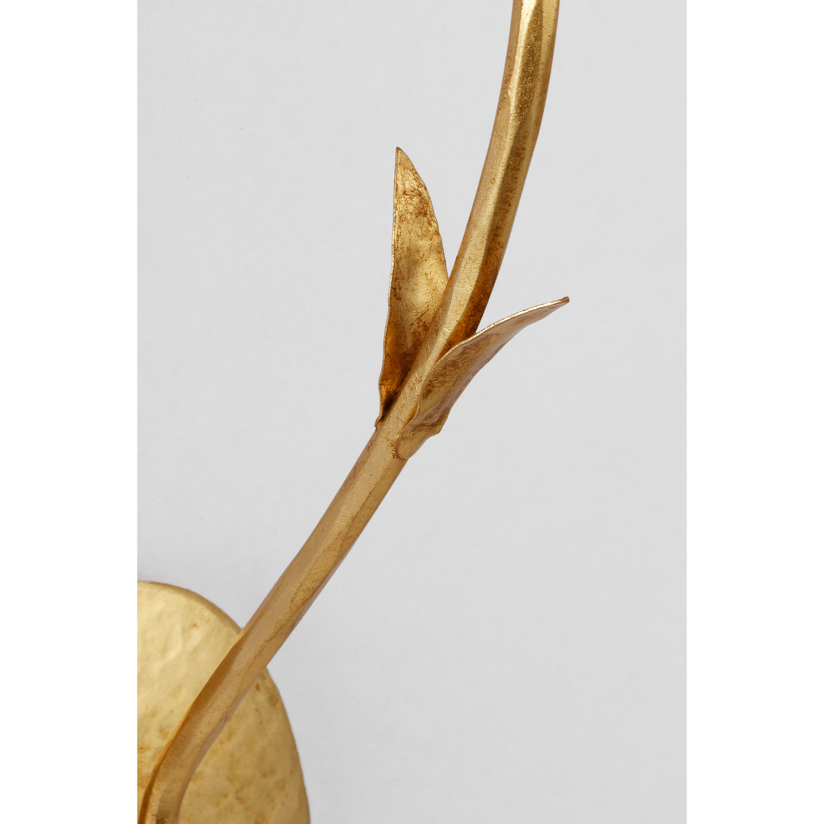 Fisher Weisman Florenz 18" Single Sconce in Gold Lustre W4.25" x H18.25" x E6.5"