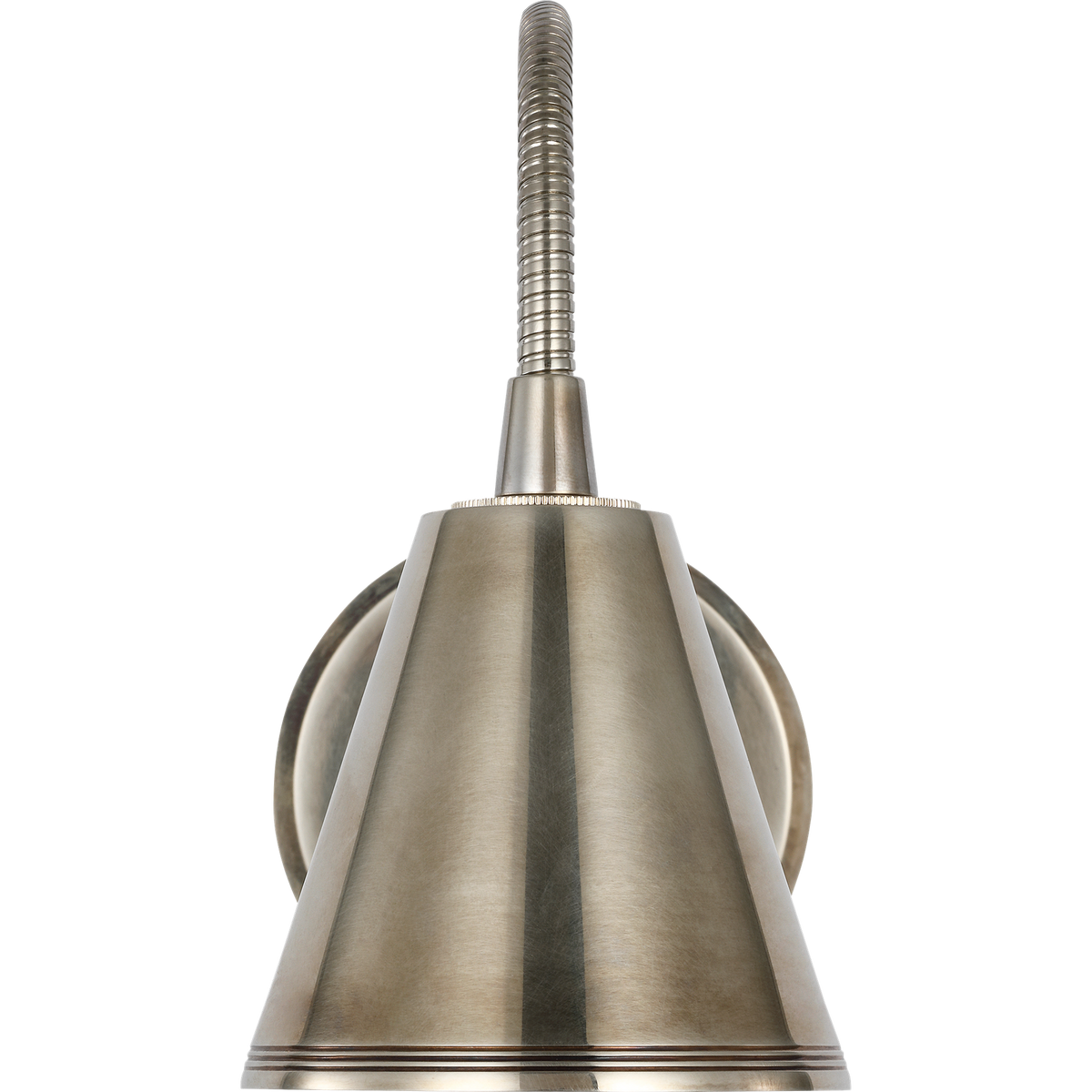 Marie Flanigan Harlan Gooseneck Reading Light in Pewter W4.5" x H7.75" x E13.5"