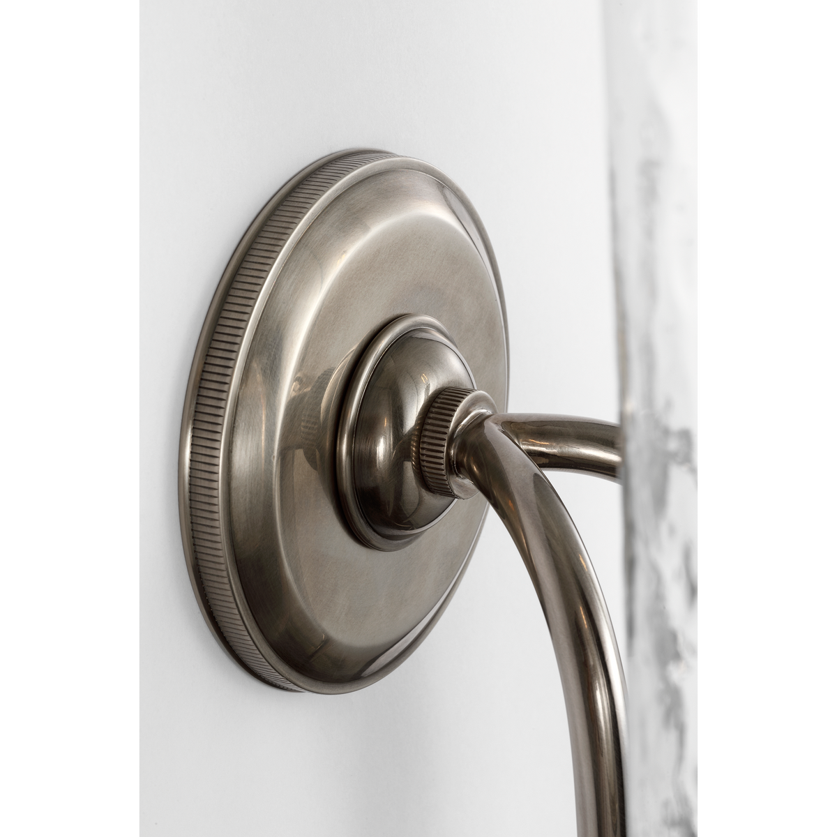 Marie Flanigan Meridien 16" Double Sconce in Pewter with Clear Restoration Glass W10.75" x H16.25" x E8"